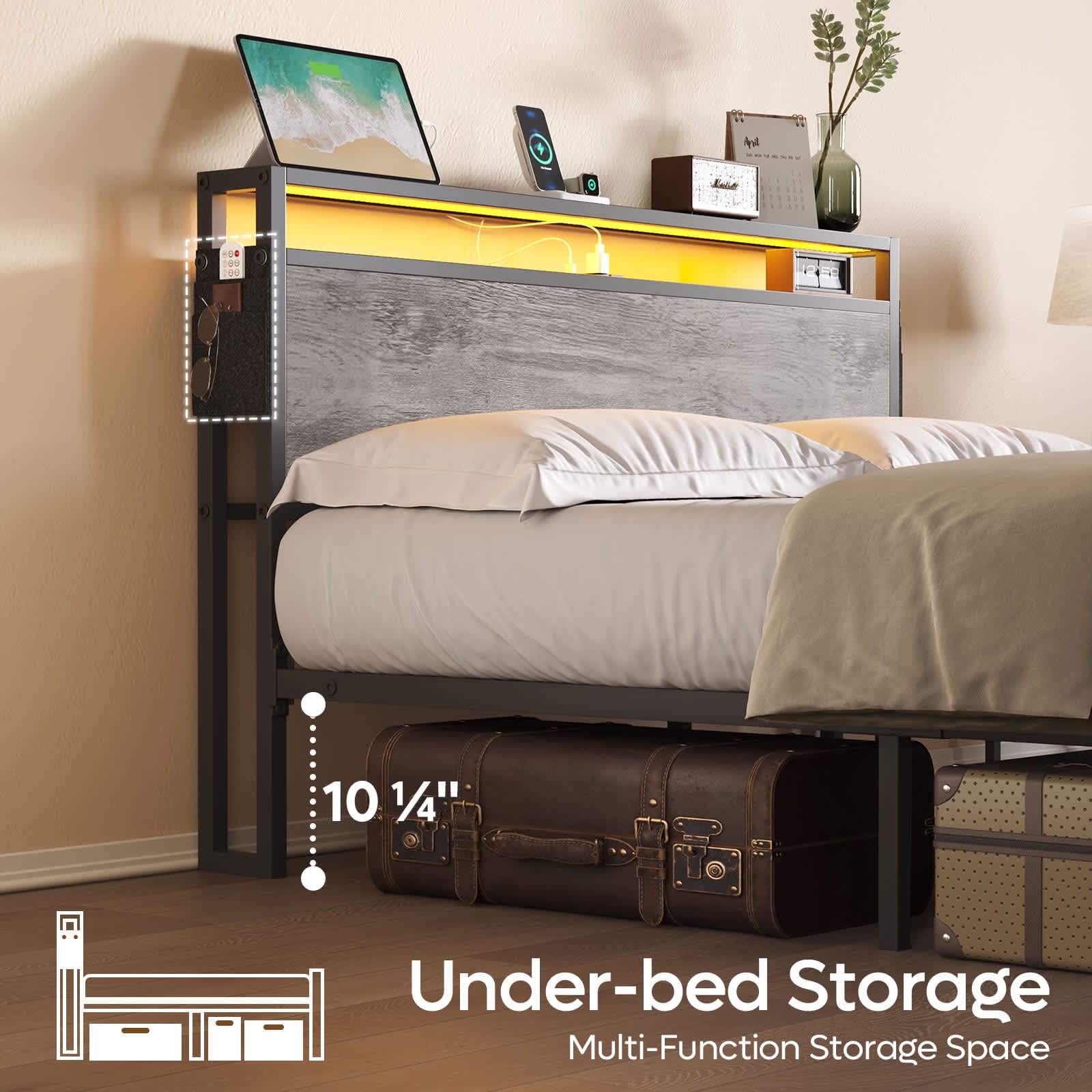 Bestier LOW-B700753B-WGRW beds - View #6