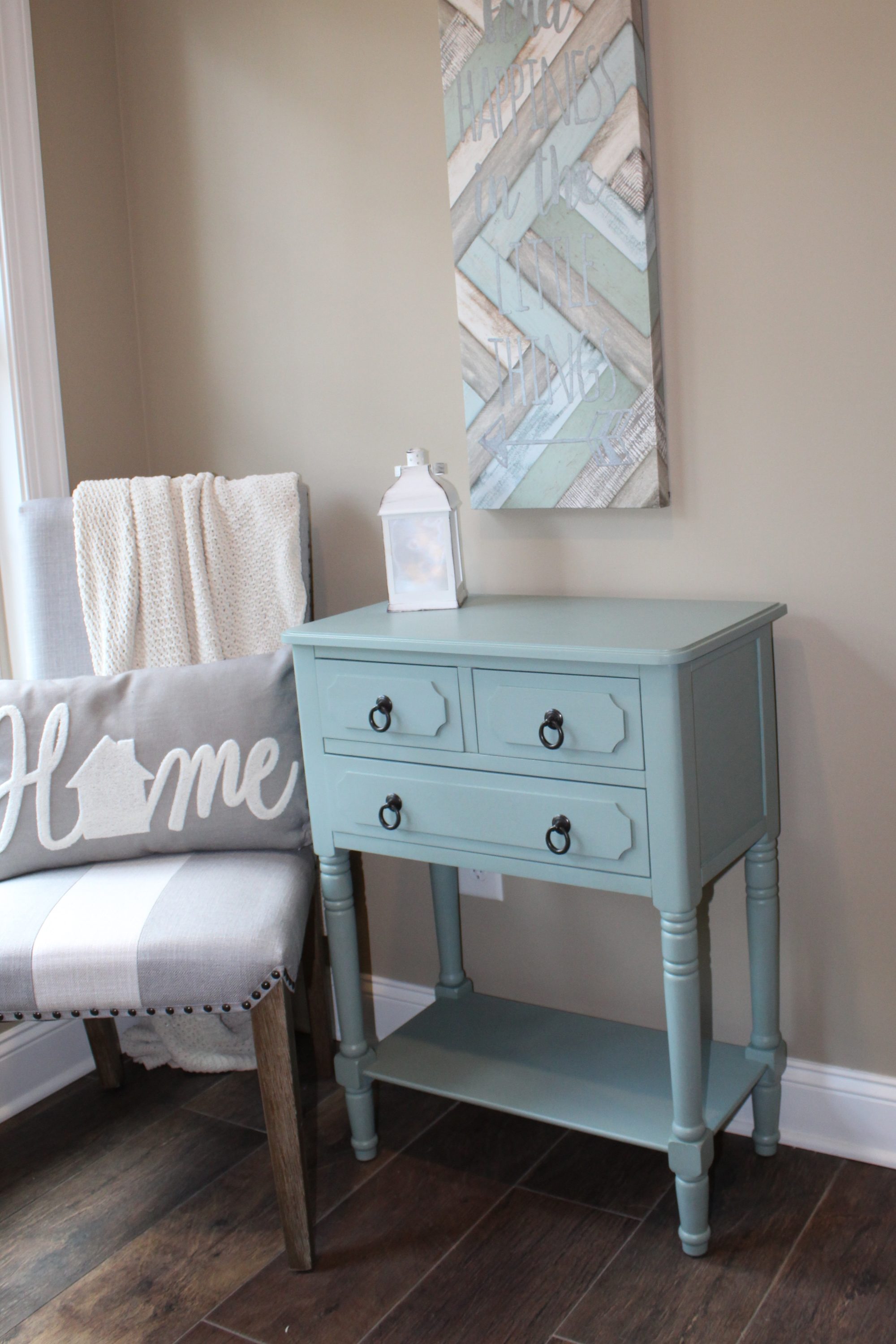 Coastal Painted Console Table In The Console Tables Department At Lowes.com