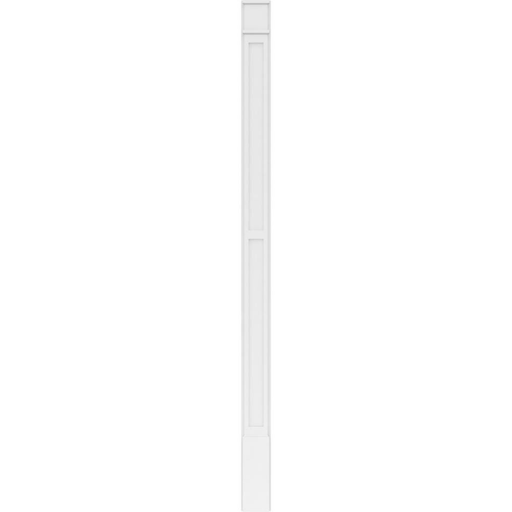 Ekena Millwork PILP07X120DFP02-2 Entry-Door-Casing-Accents - View #3