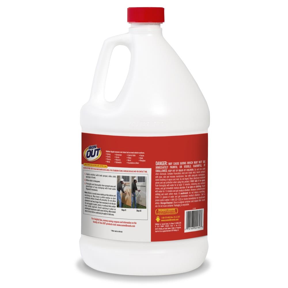 Iron Out Rust Stain Remover,6.25 gal,Bucket IO50N, 800oz. - Fry's Food  Stores