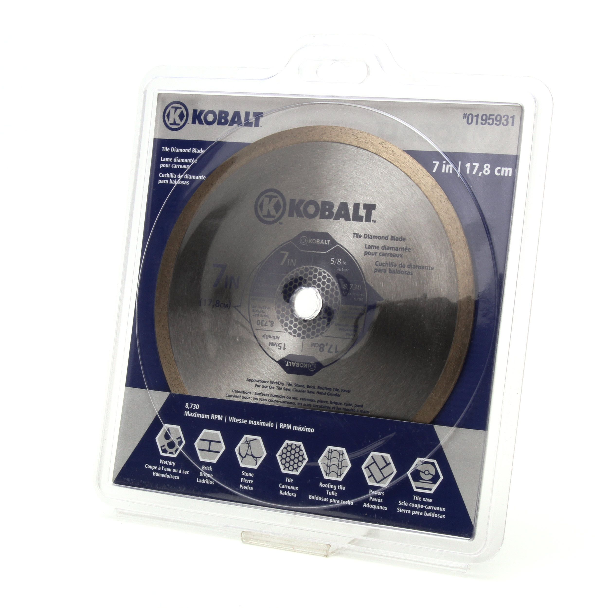 5pic 7 inch diamond blade for cutting tile,stone and masonry materials 