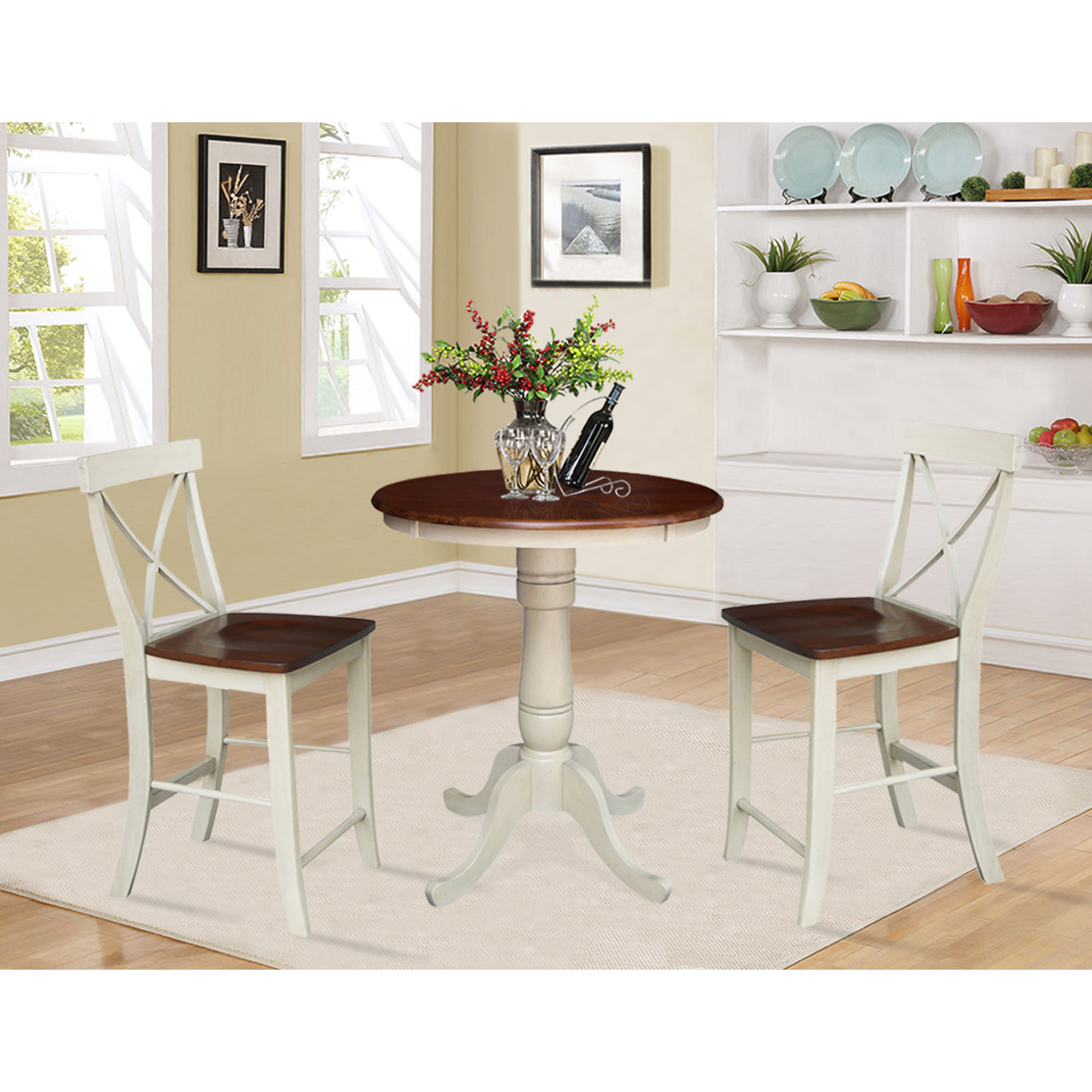 International Concepts K12-30RT-6B-S6132-2 Dining-Sets - View #7