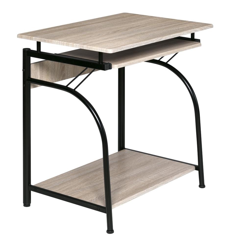 OneSpace 50-1001LO Stanton 27.5-in Brown Modern/Contemporary Computer Desk
