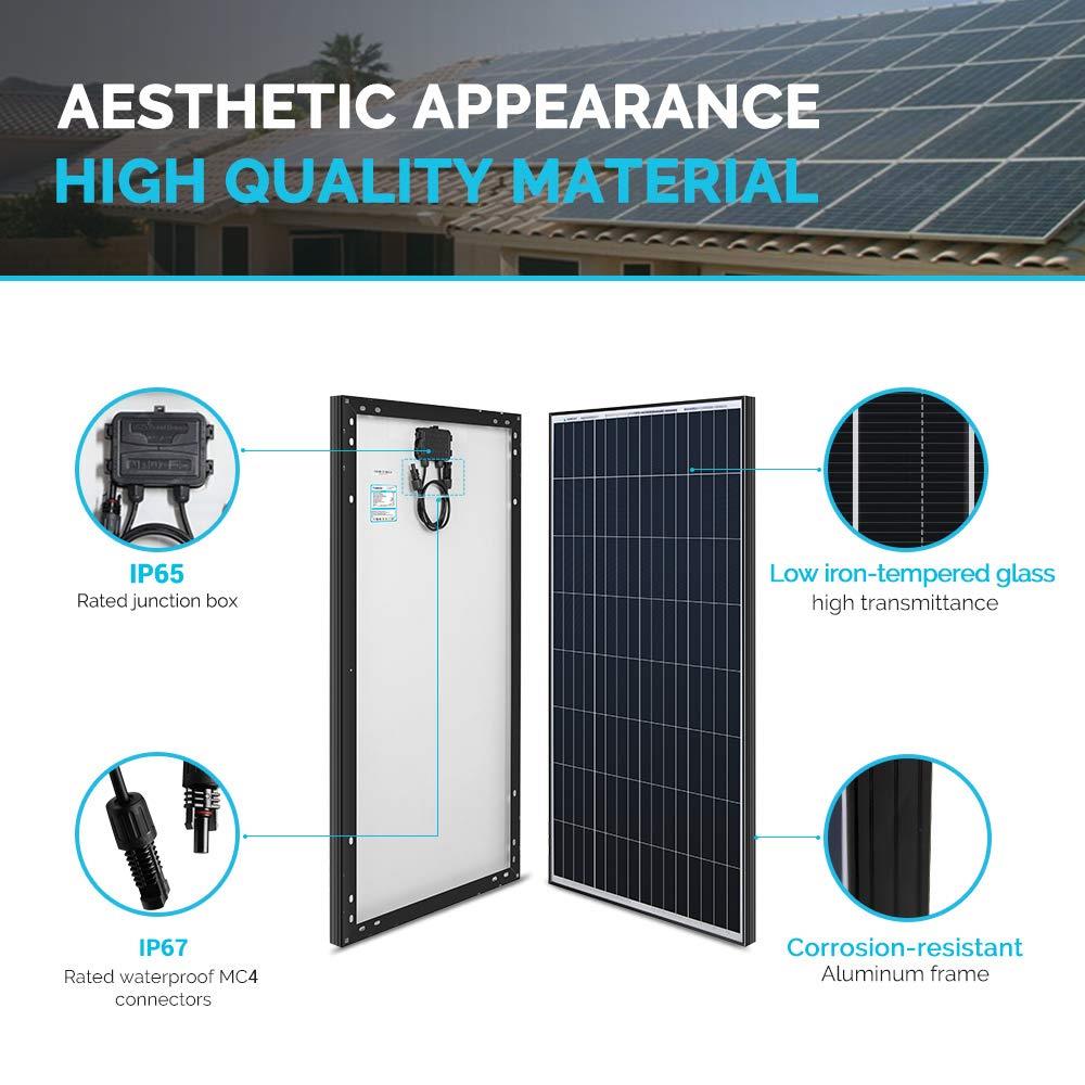Renogy RNG-100D-R-BK Solar-Panels - View #3