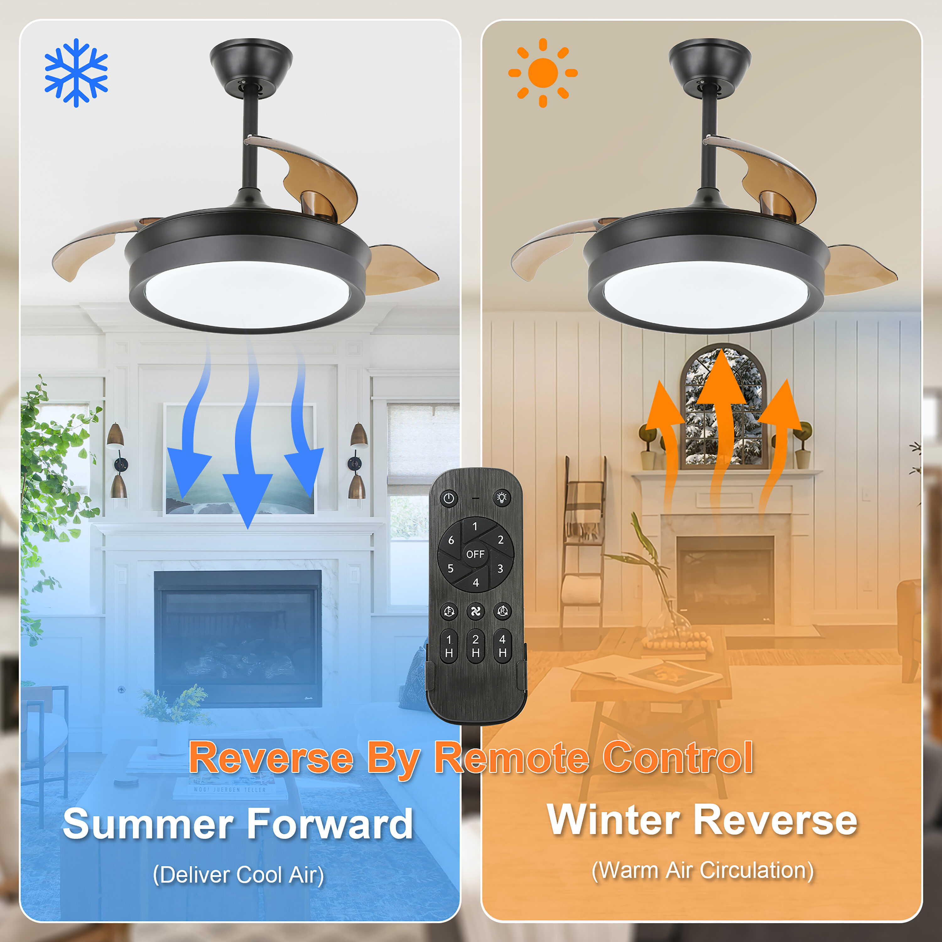 Cusp Barn DC3605-B Ceiling-Fans - View #3