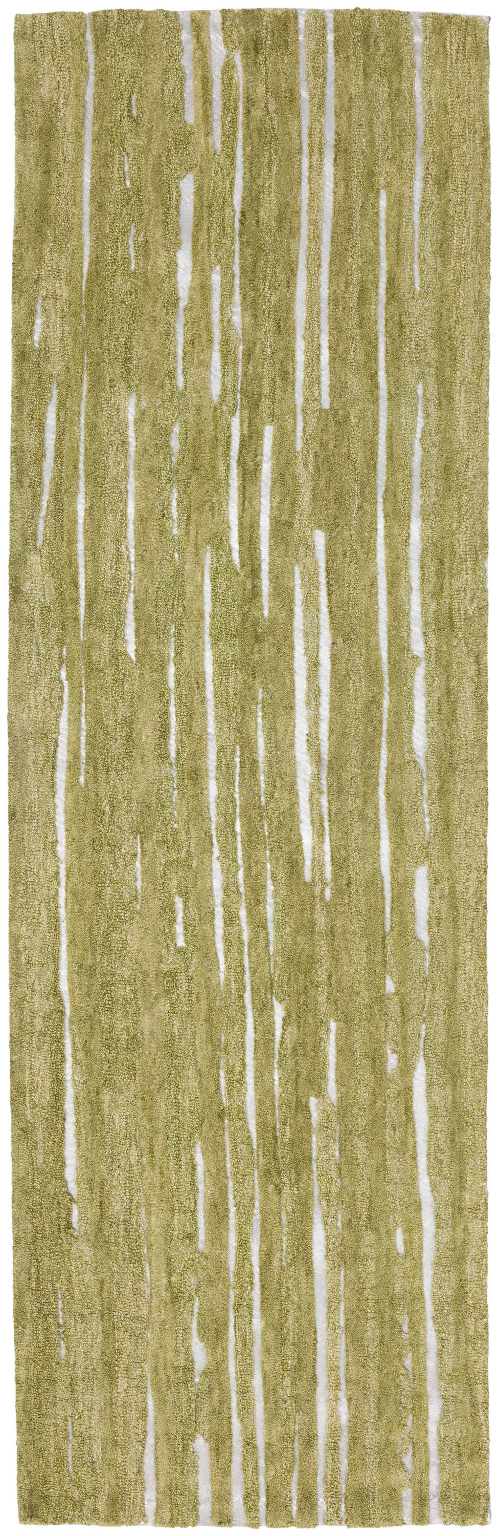 Addison Rugs ADZ32CE2X8 Dazzle 2 X 8 Wool Celery Indoor Solid Bohemian/Eclectic Runner Rug