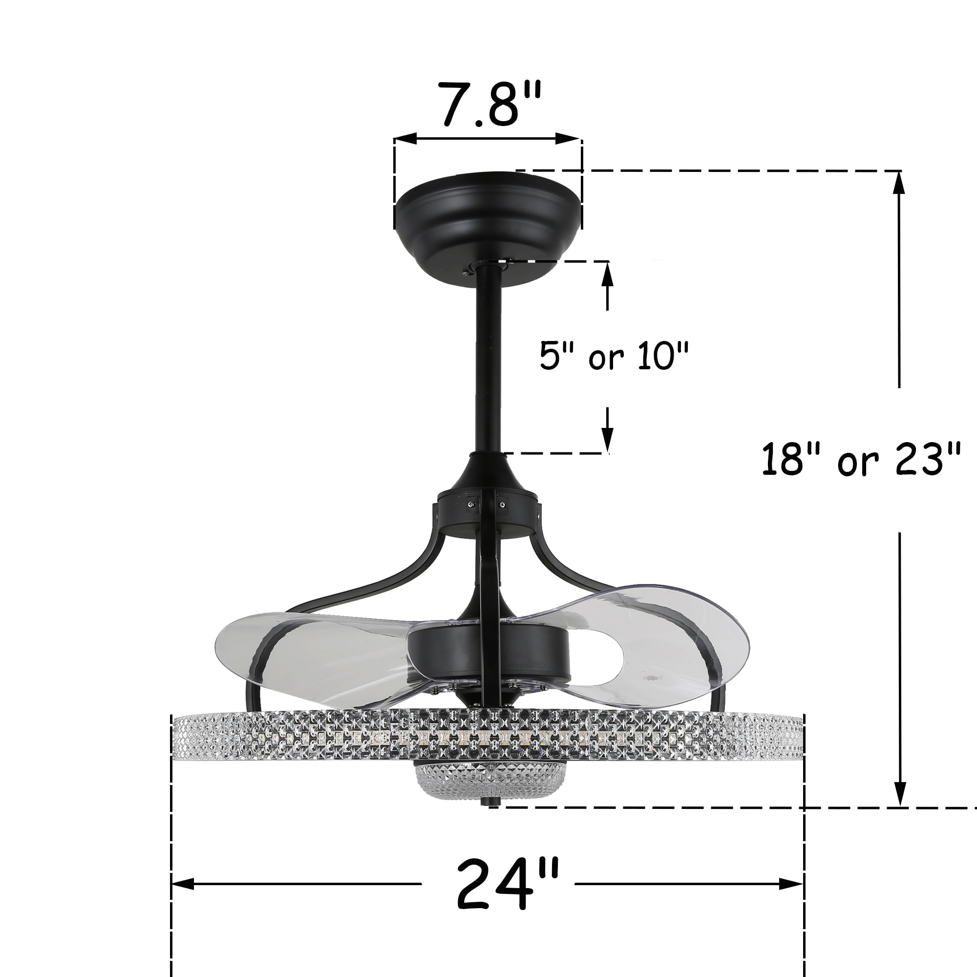 Bella Depot BD2029-B Ceiling-Fans - View #10
