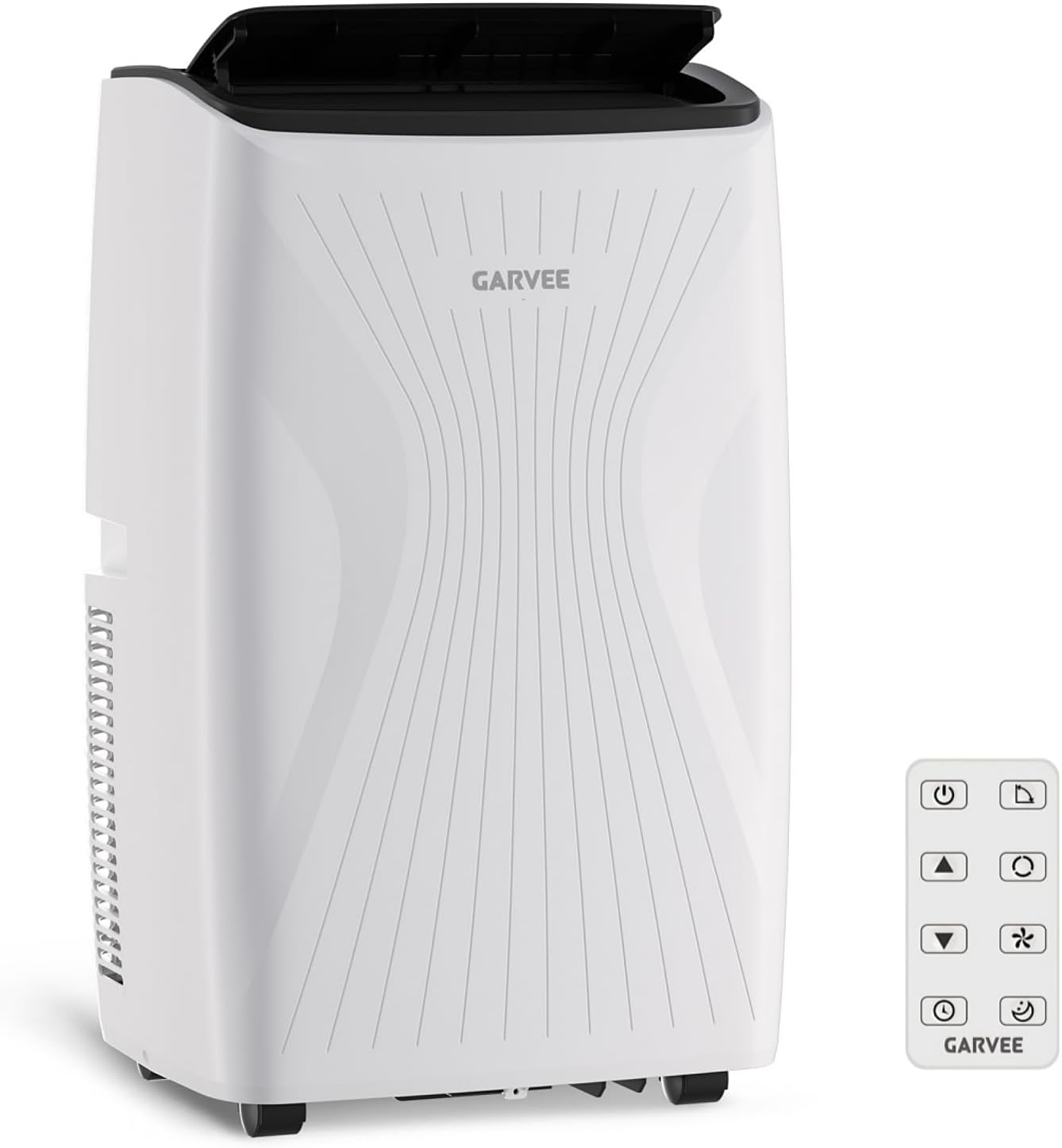 Garvee 14000 BTU Portable Air Conditioner Energy Efficient with Dehumidifier Fan Sleep Mode 3 Speeds 24 Hour Timer Remote Control Cools Up to 700 Sq Ft