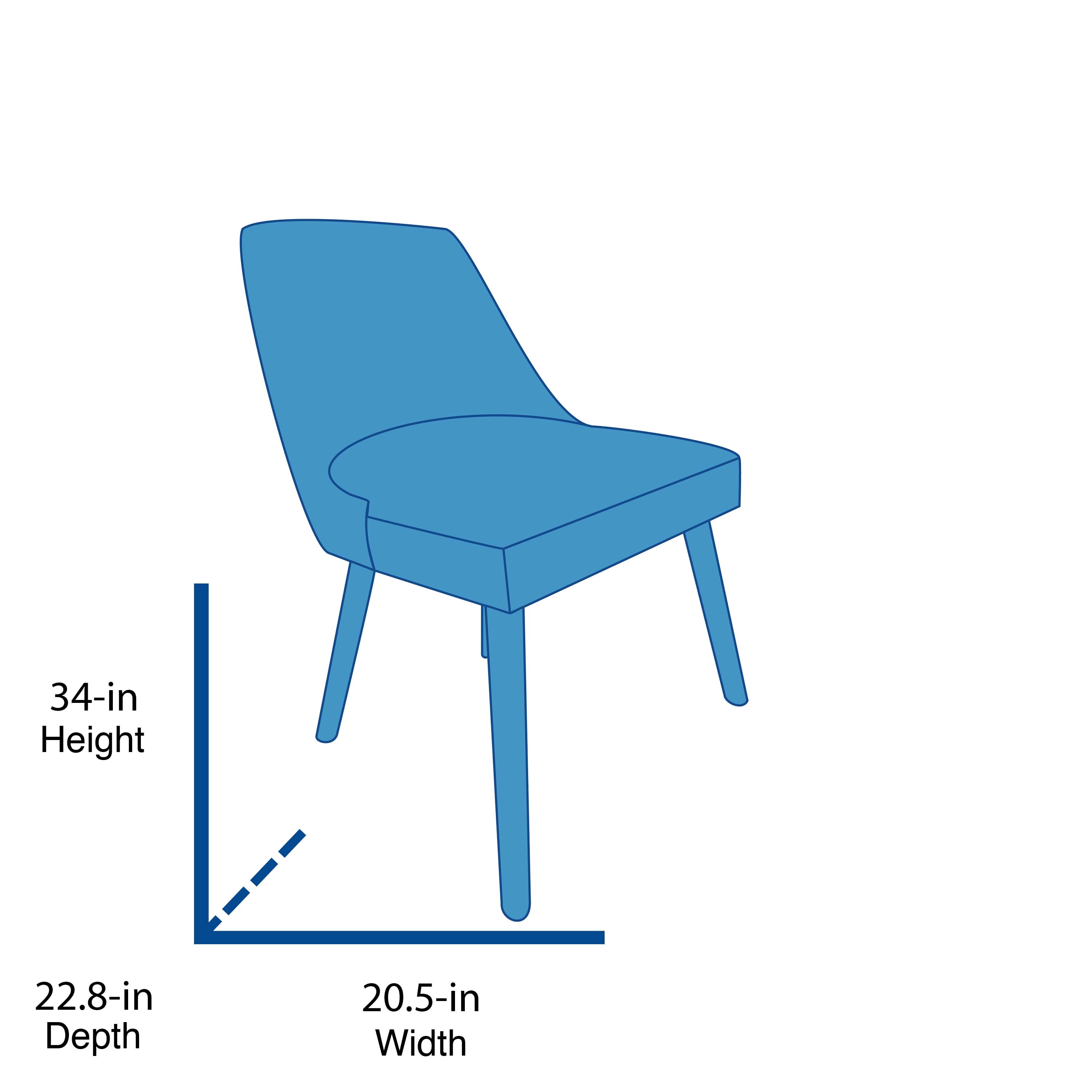 allen + roth FR11147 chairs - View #2