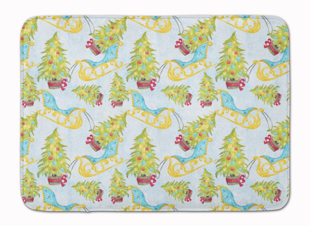 Caroline's Treasures BB7486RUG 27-in x 19-in Multiple Colors/Finishes Microfiber Memory Foam Bath Mat