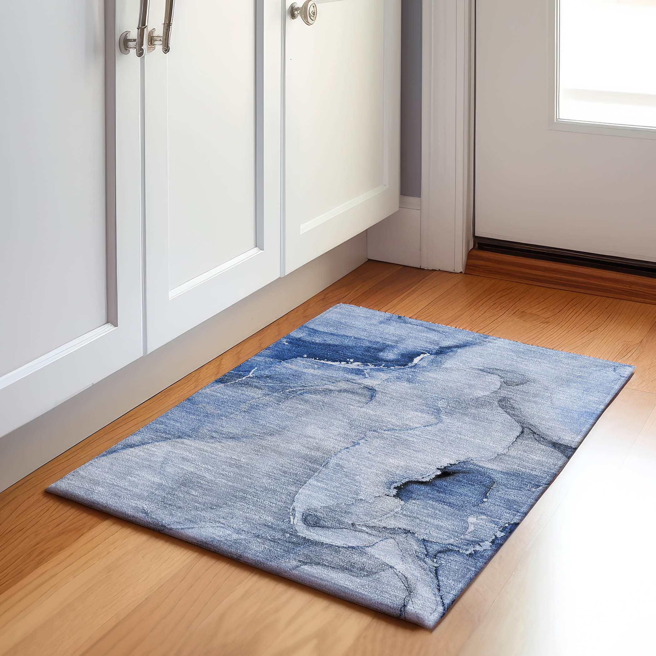 Addison Rugs AMF528OL2X8 Mayfield AMF528OL 2 x 7 (ft) Loomed Polyester Olive Rectangular Indoor Abstract Machine washable Area rug
