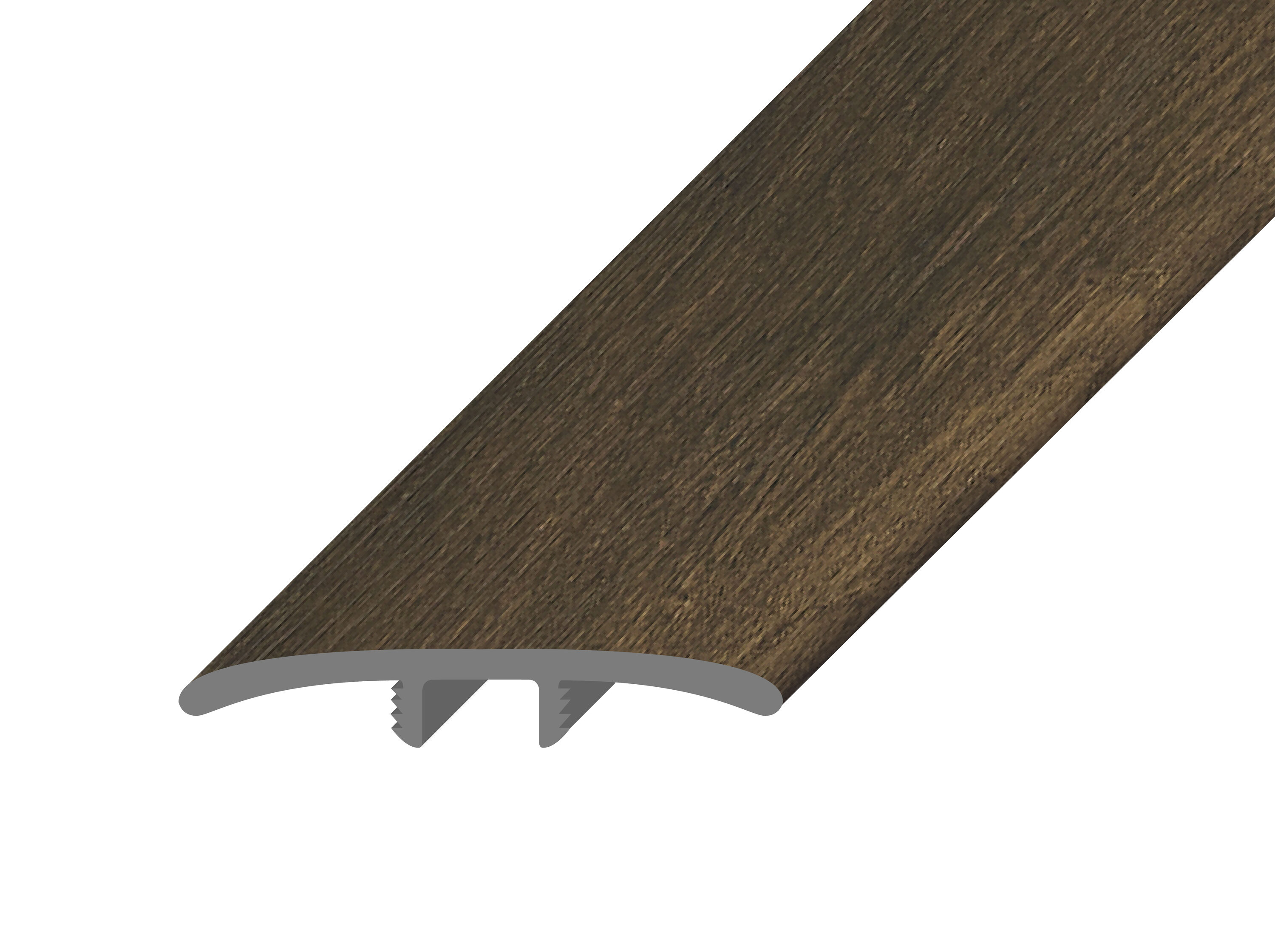 Armstrong Flooring TM5SC722LZ Assurity Bison Brown 0.268-Inches T x 1.77-Inches W x 94-Inches L Vinyl T-moulding