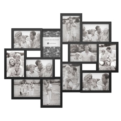Hastings Home 703545SKF Collage Picture Frame with 12 openings 4x6 Pho