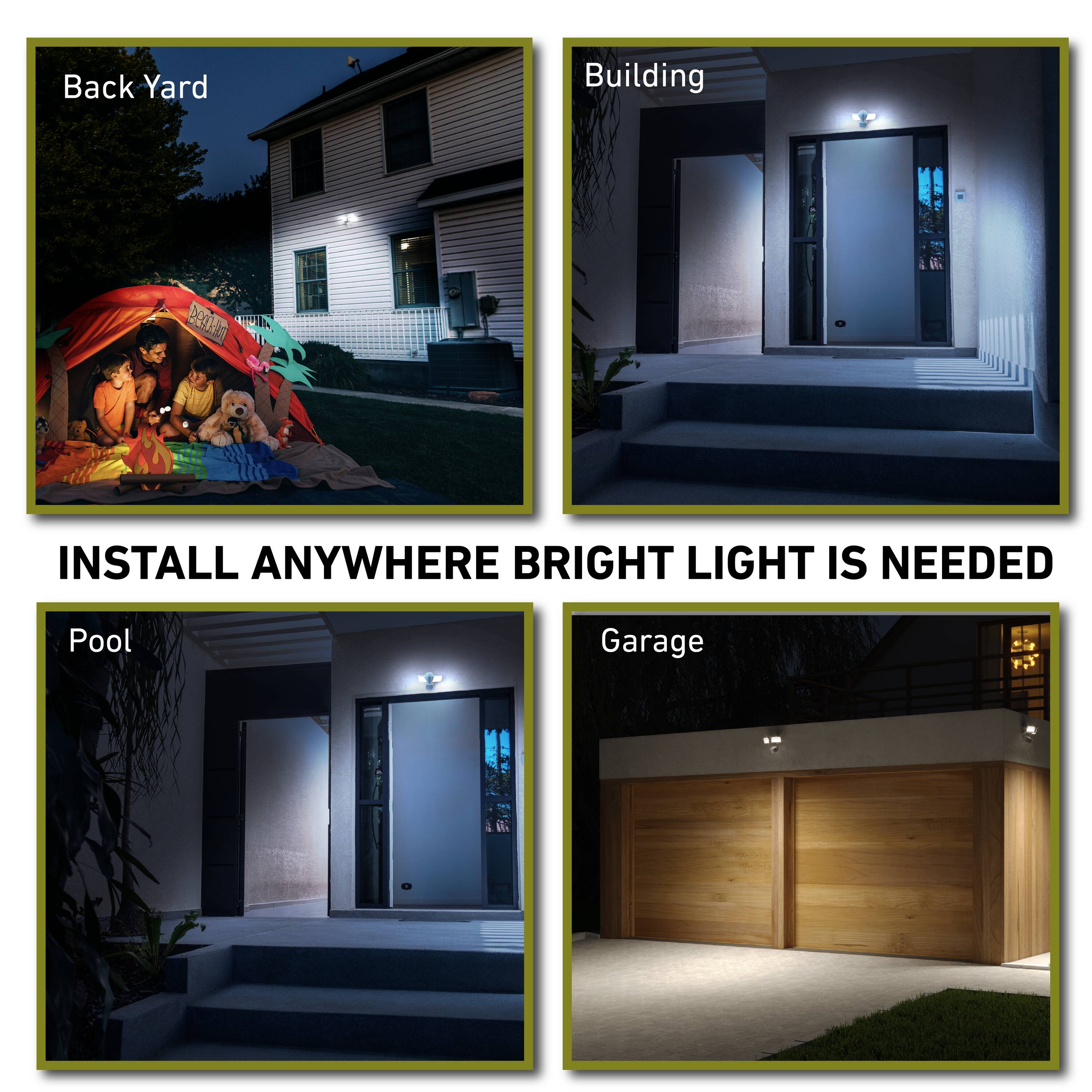 Good Earth Lighting SE1292-WH3-02LF0-G Motion-Activated-Floodlights - View #22