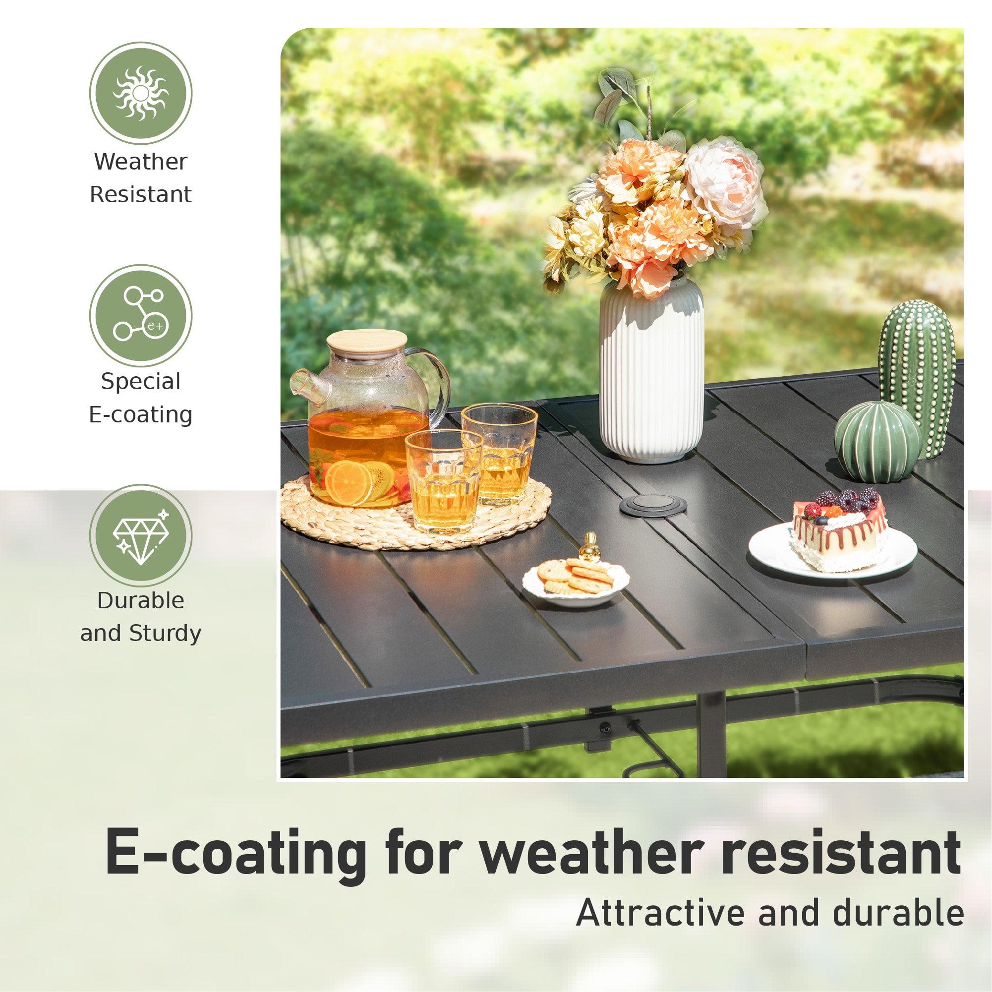 Sunshine Valley TC7-PV326-093-B-N Patio-Dining-Sets - View #8