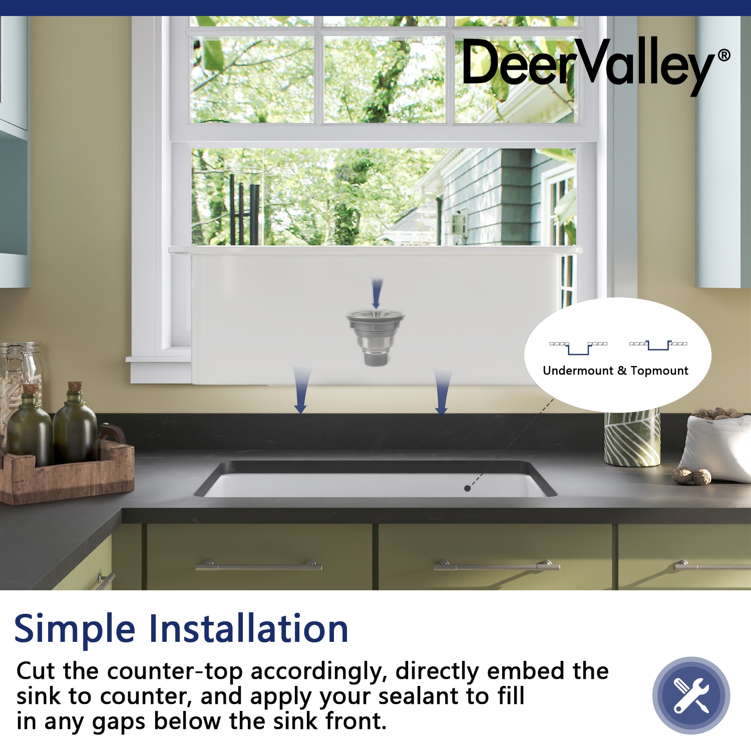 DeerValley DV-1K509 Kitchen-Sinks - View #7