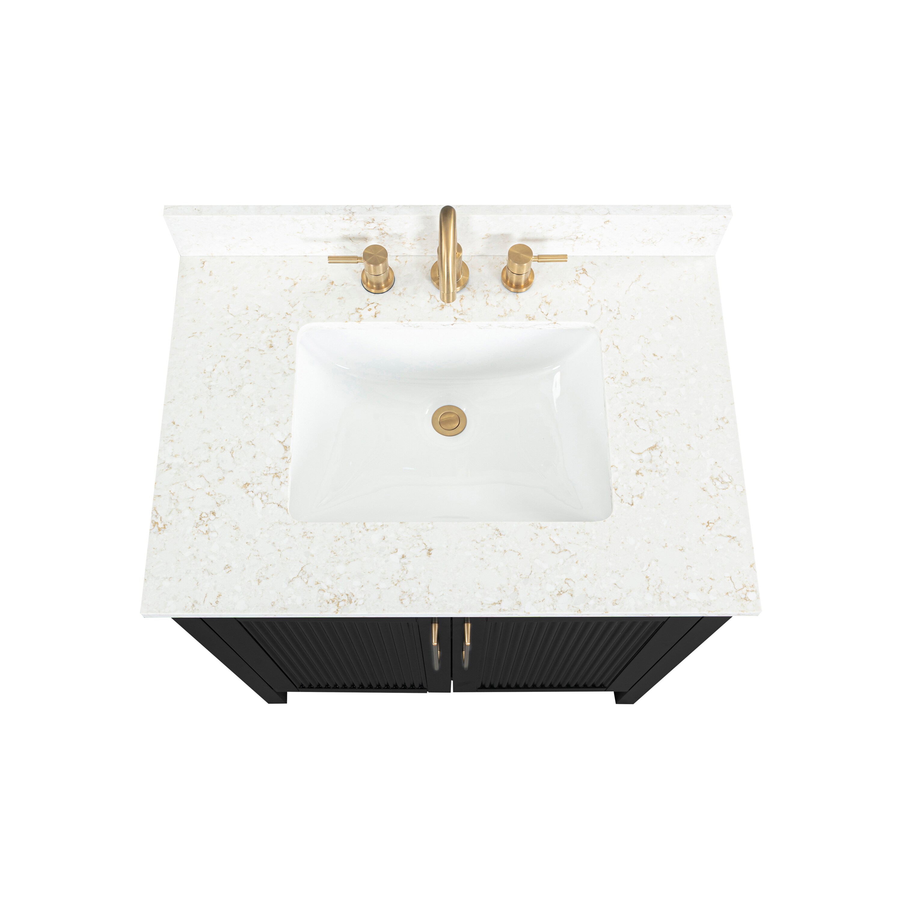 Avanity LUKA-VS31-BKO-AL Bath-Vanity-Combo - View #5