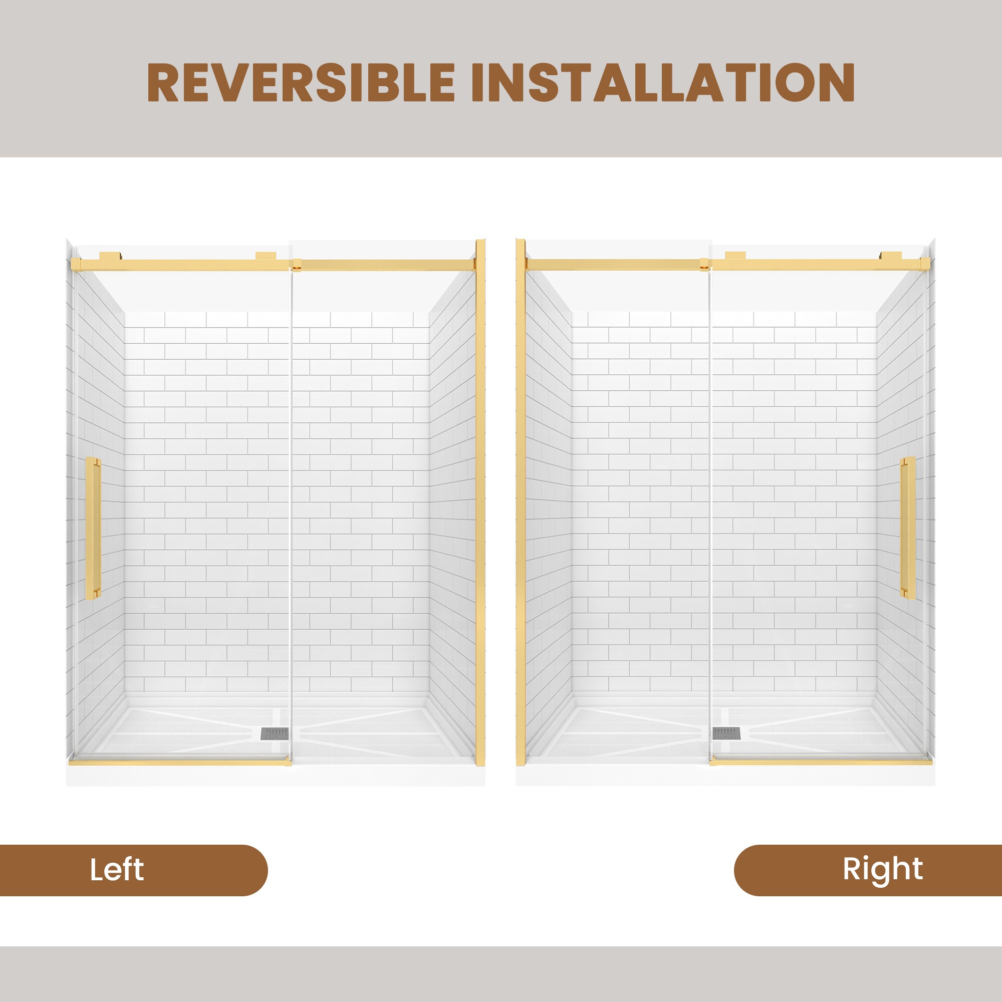 CASAINC CABR1301BG22C15 Alcove-Shower-Kit - View #6