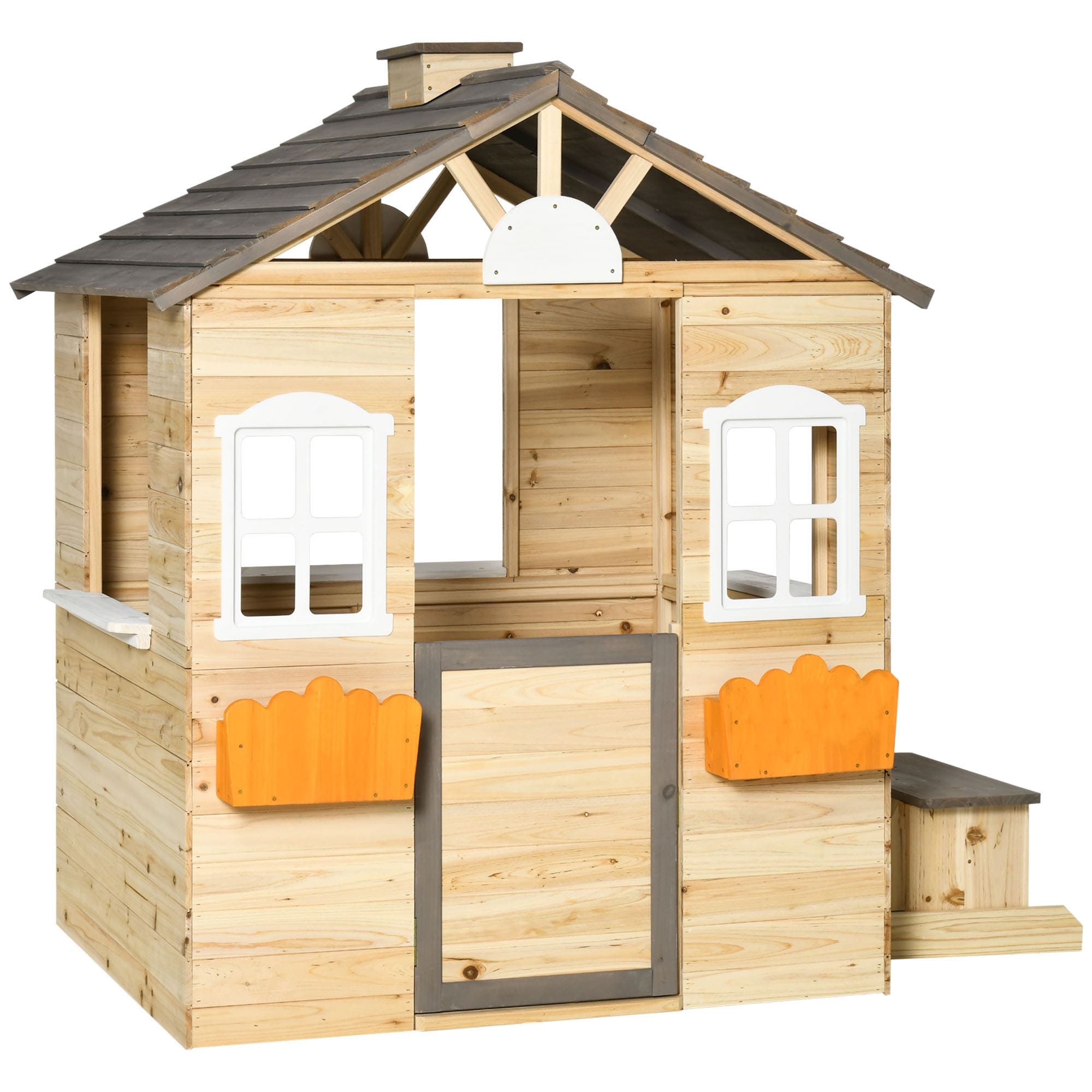 Maocao Hoom DJ-H-2W55033652 Outdoor Wood Playhouse