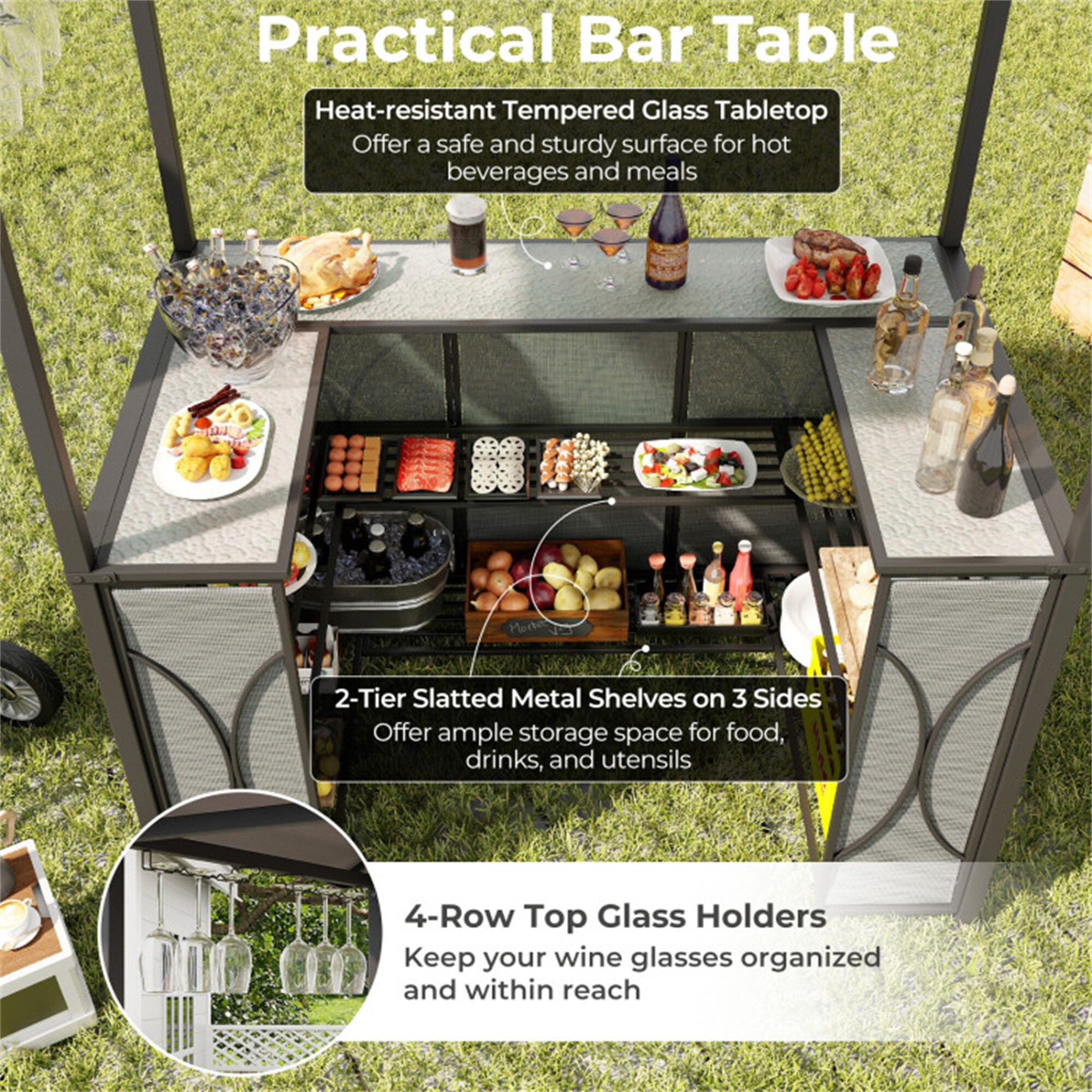 BABOOM BOM-1864GR+-CO Patio-Bars - View #8
