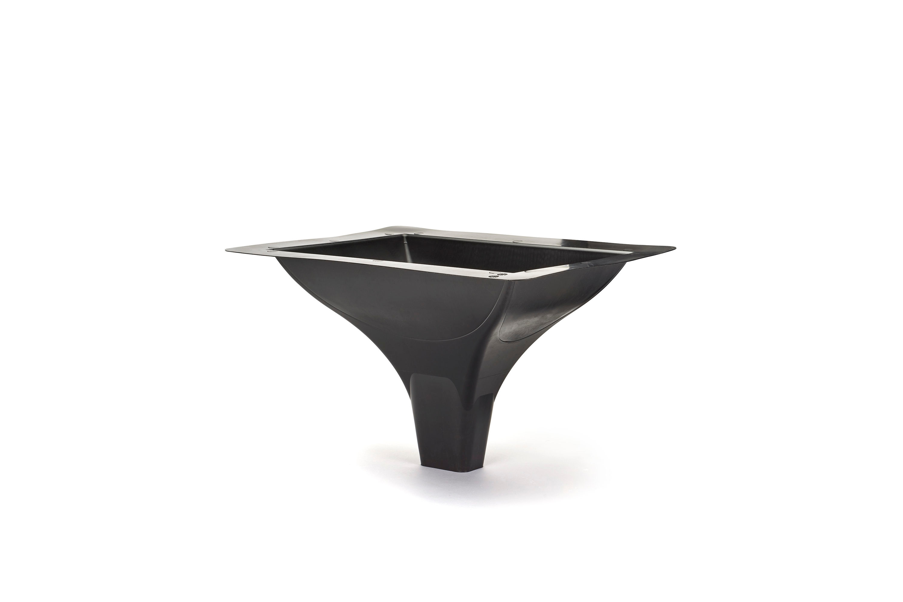 Trex RainEscape 16-in x 12-in Black Under Deck Ceiling Downspout