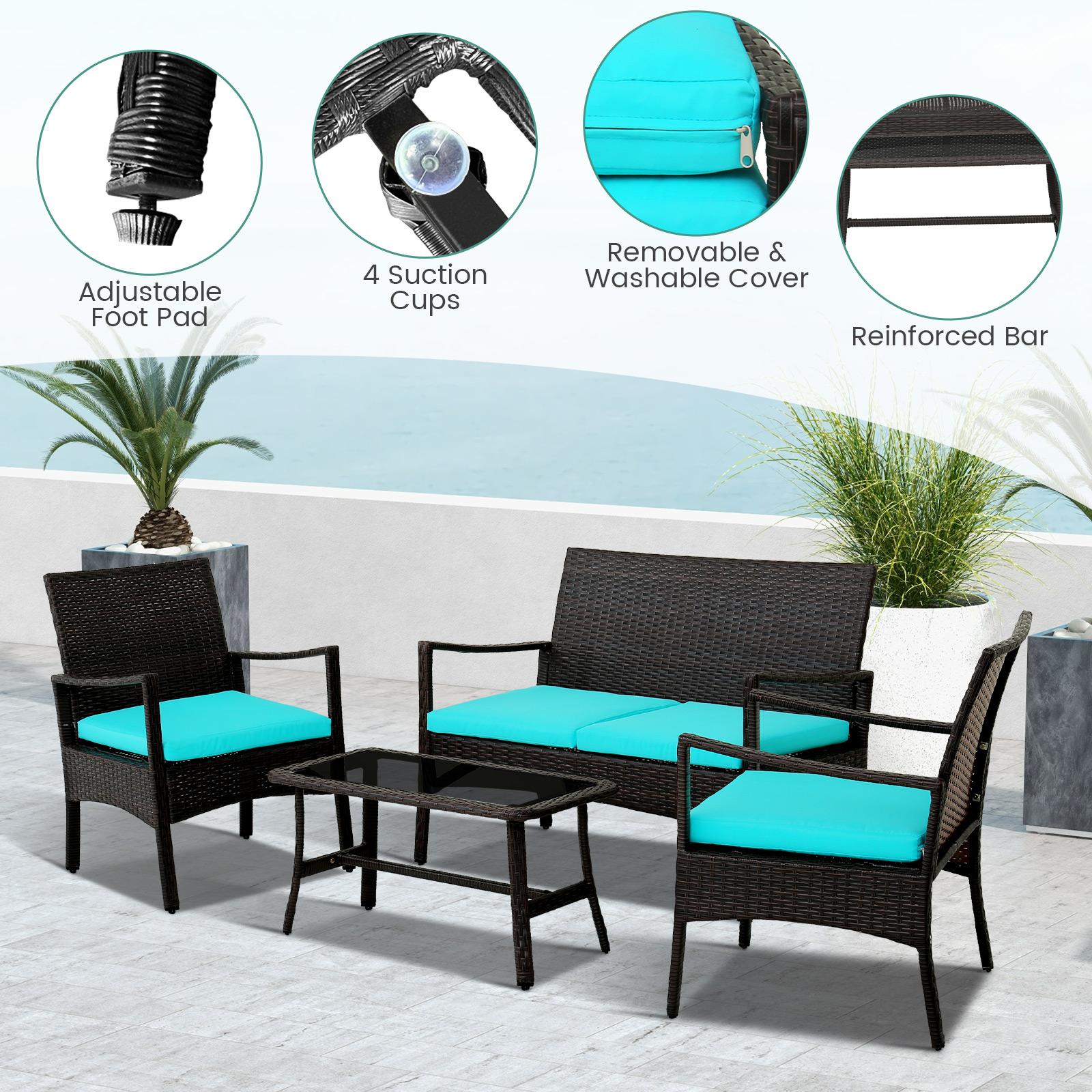 BABOOM BOM-70954TU-CO Patio-Conversation-Sets - View #7