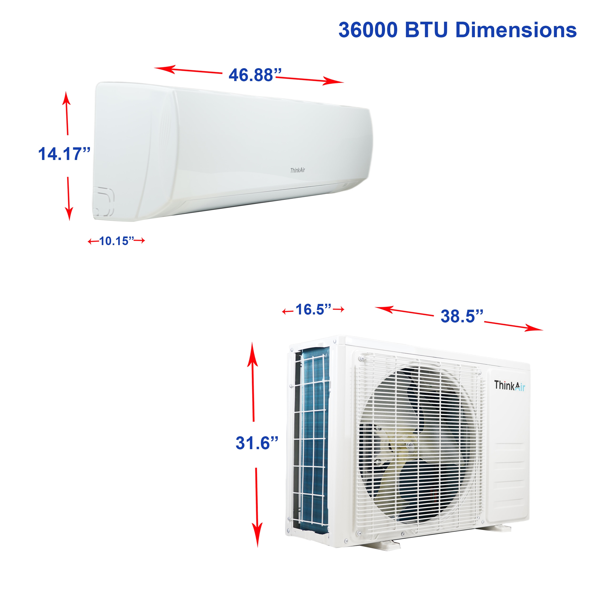 ThinkAir TE17-36H1B Ductless-Mini-Splits - View #5