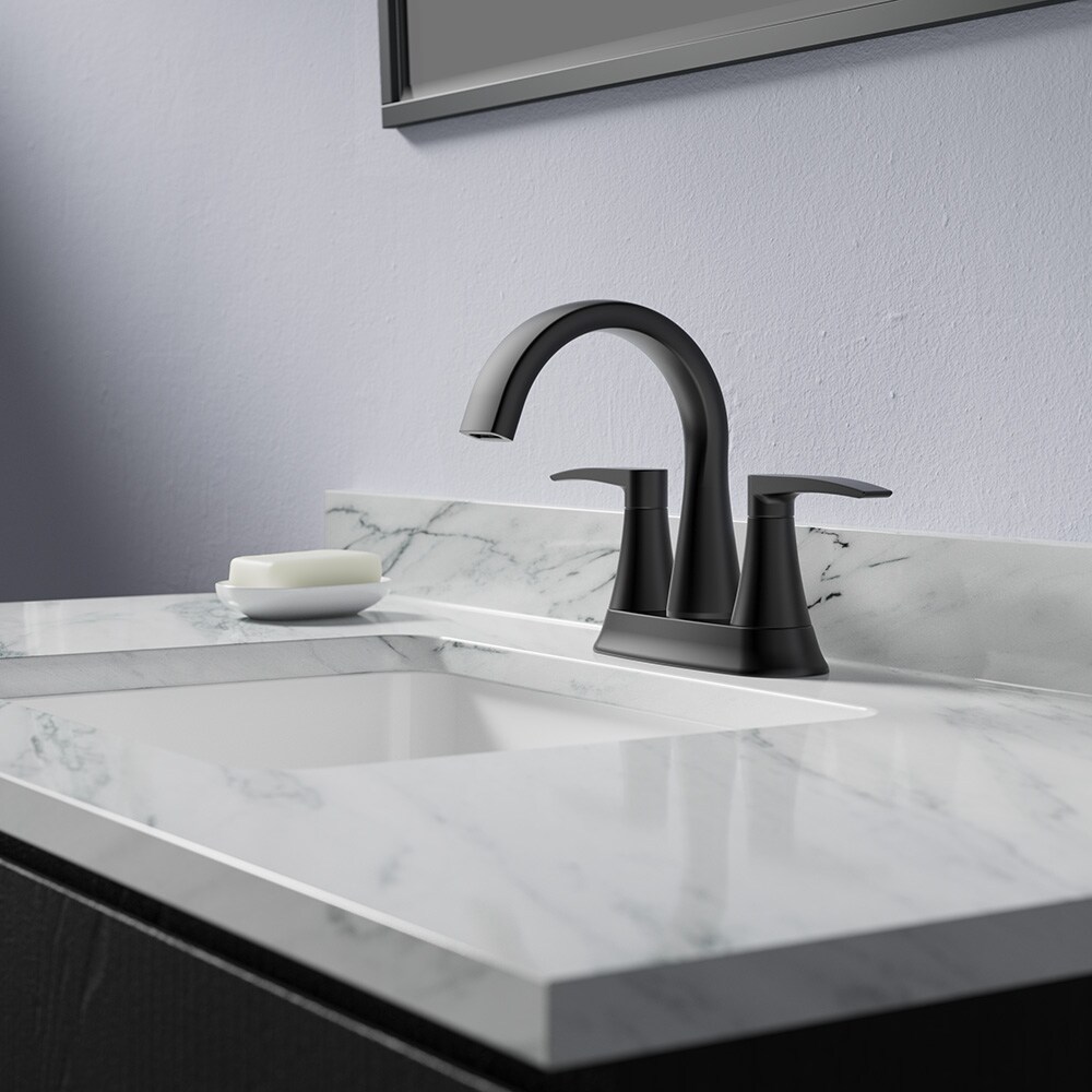 allen + roth F51A1138BL Lavatory-Faucets - View #4