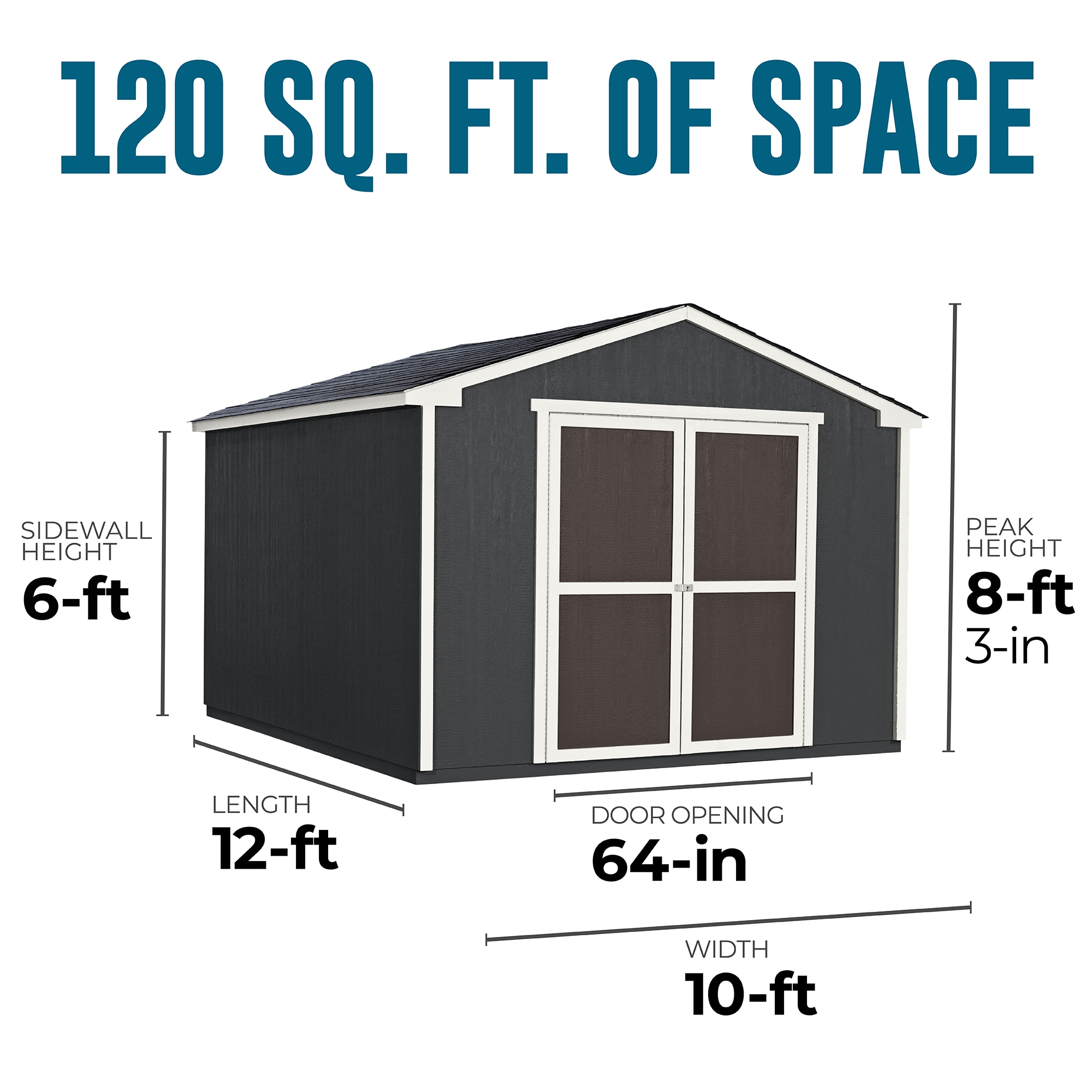 Heartland 19843-4 Wood-Storage-Buildings - View #4