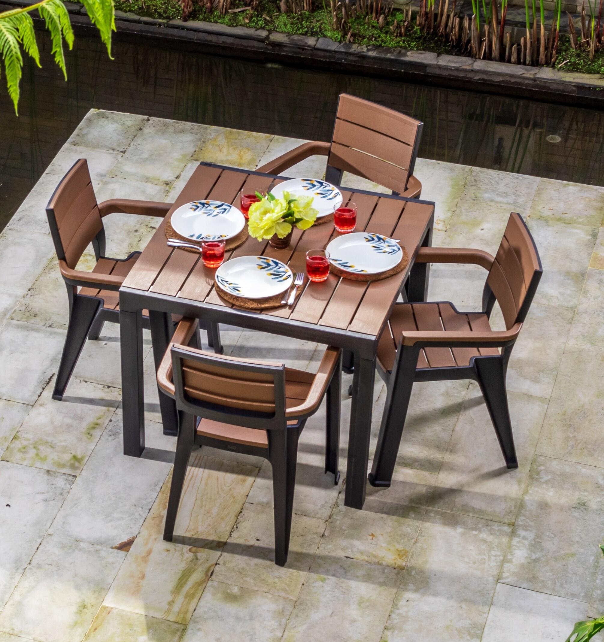  MQ504-BKWD Patio-Dining-Sets - View #5