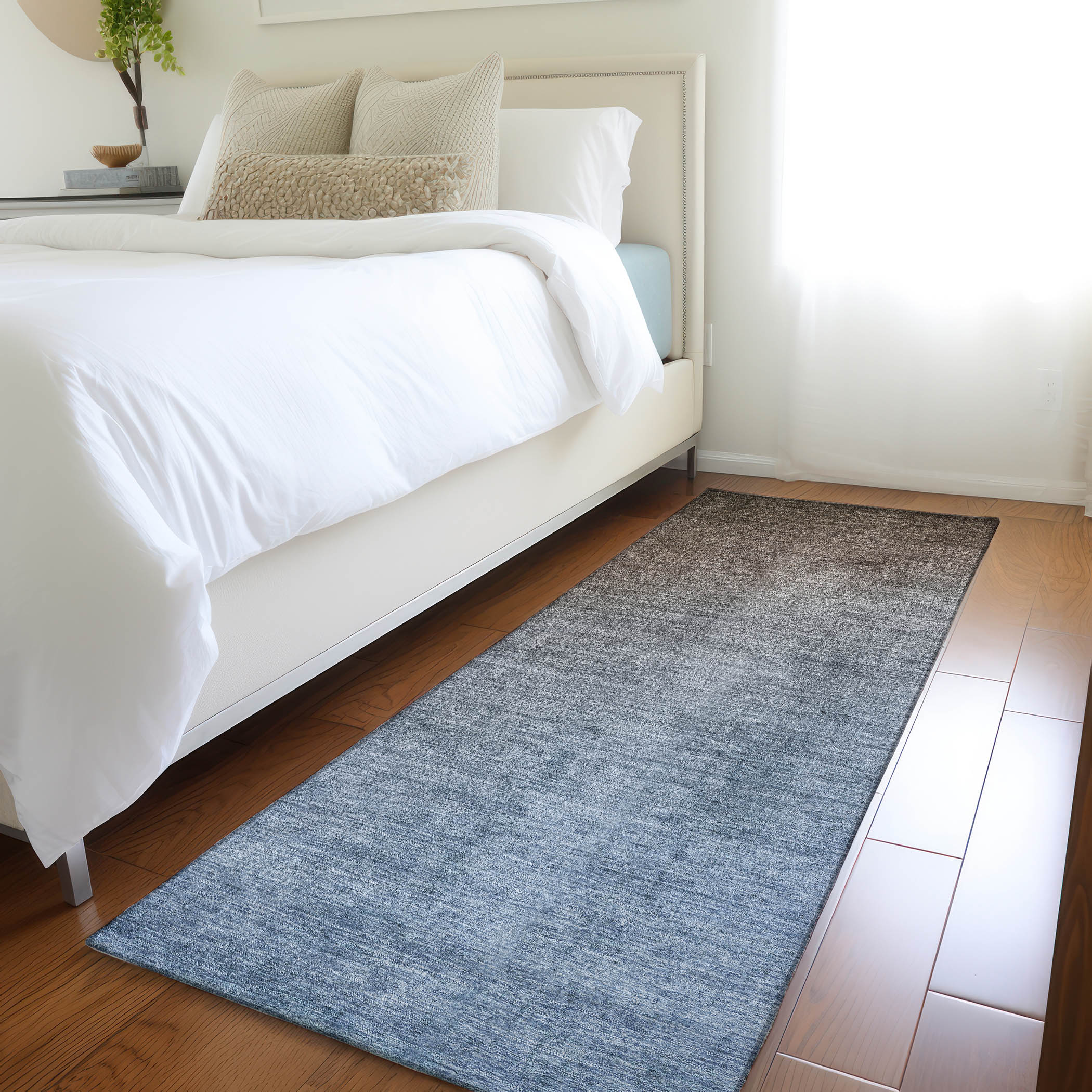 Addison Rugs ACN569CH2X8 Chantille ACN569CH 2 x 7 (ft) Polyester Chocolate Rectangular Indoor/Outdoor Abstract Machine washable Area rug