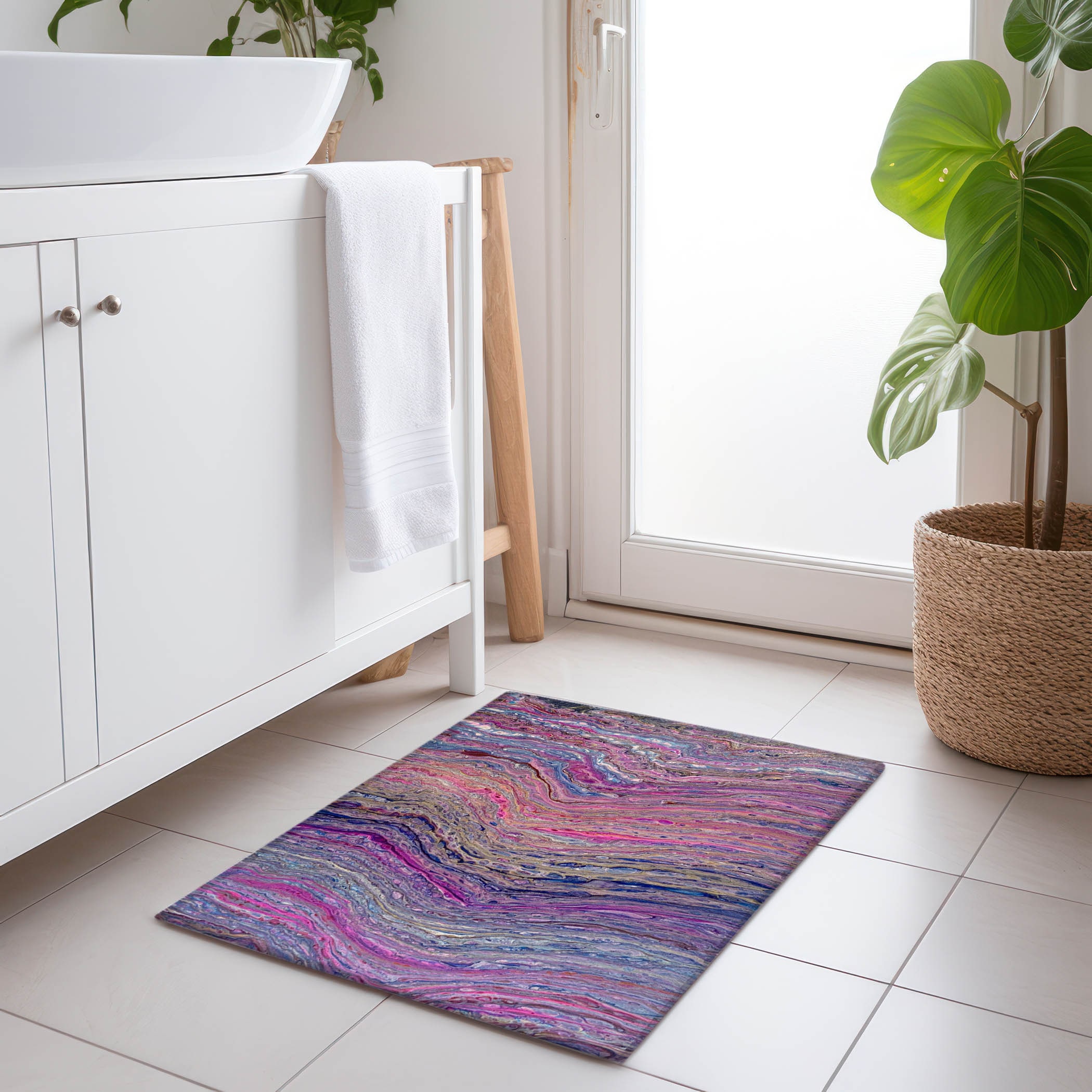 Addison Rugs AMF48FL20X30 Mayfield AMF48FL 2 x 3 (ft) Loomed Polyester Flirt Rectangular Indoor Abstract Machine washable Area rug