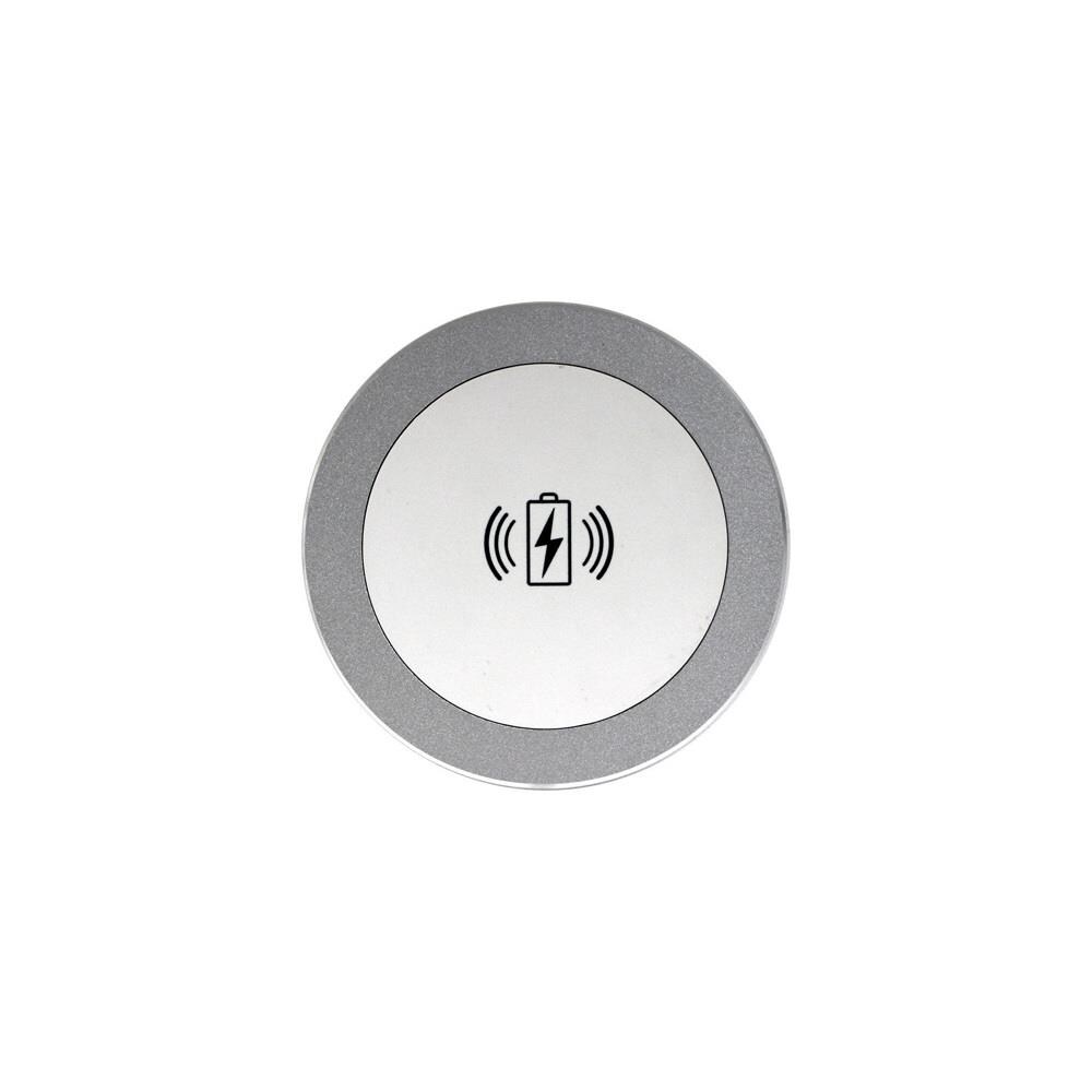 FSR TCNCD349799   -TC-WC1-WHT Table Coaster Qi Wireless Charger with Adaptive Fast Charge Power Supply- White