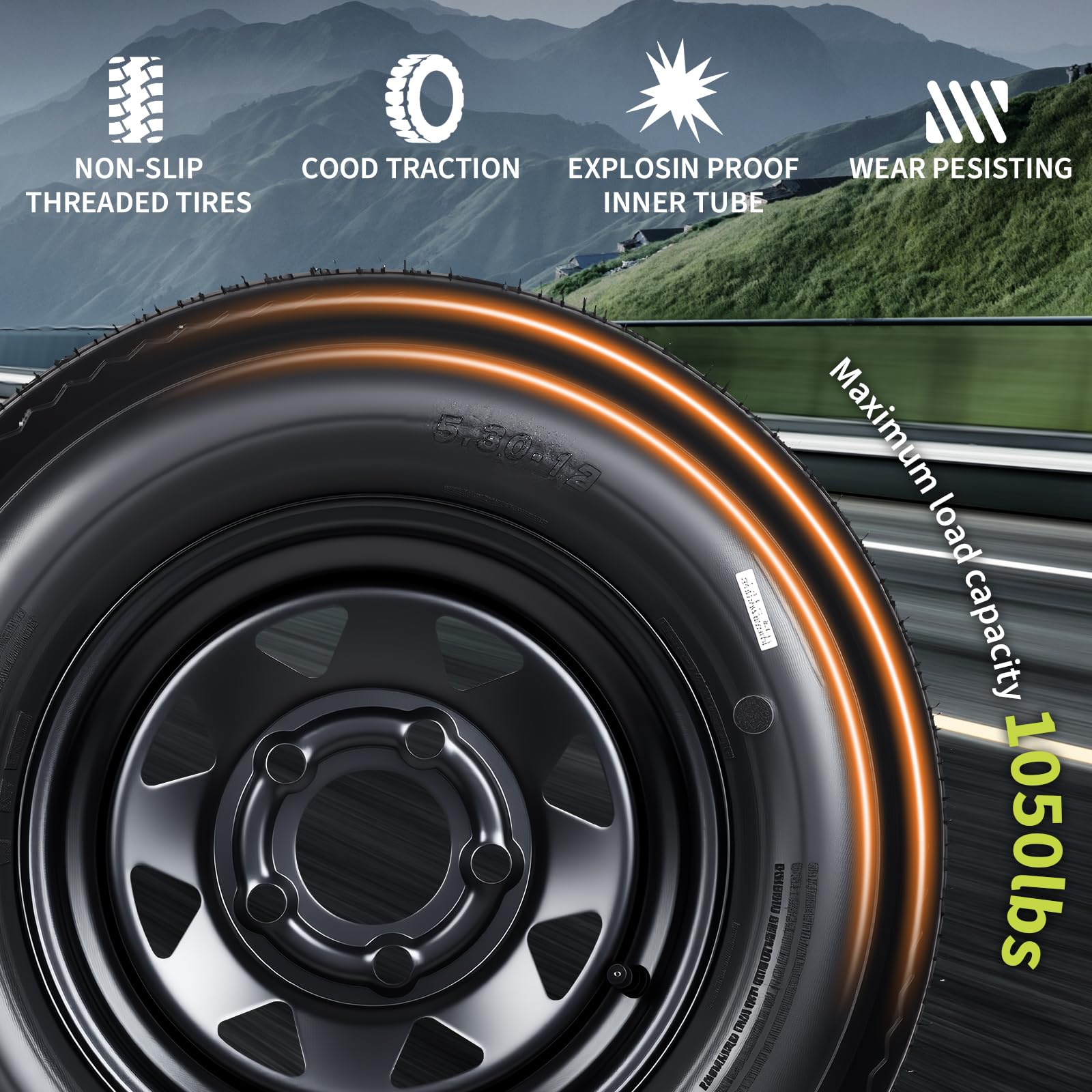 Garvee QFF-PAE-33DYBNL7 Ope-Wheels-And-Tires - View #7