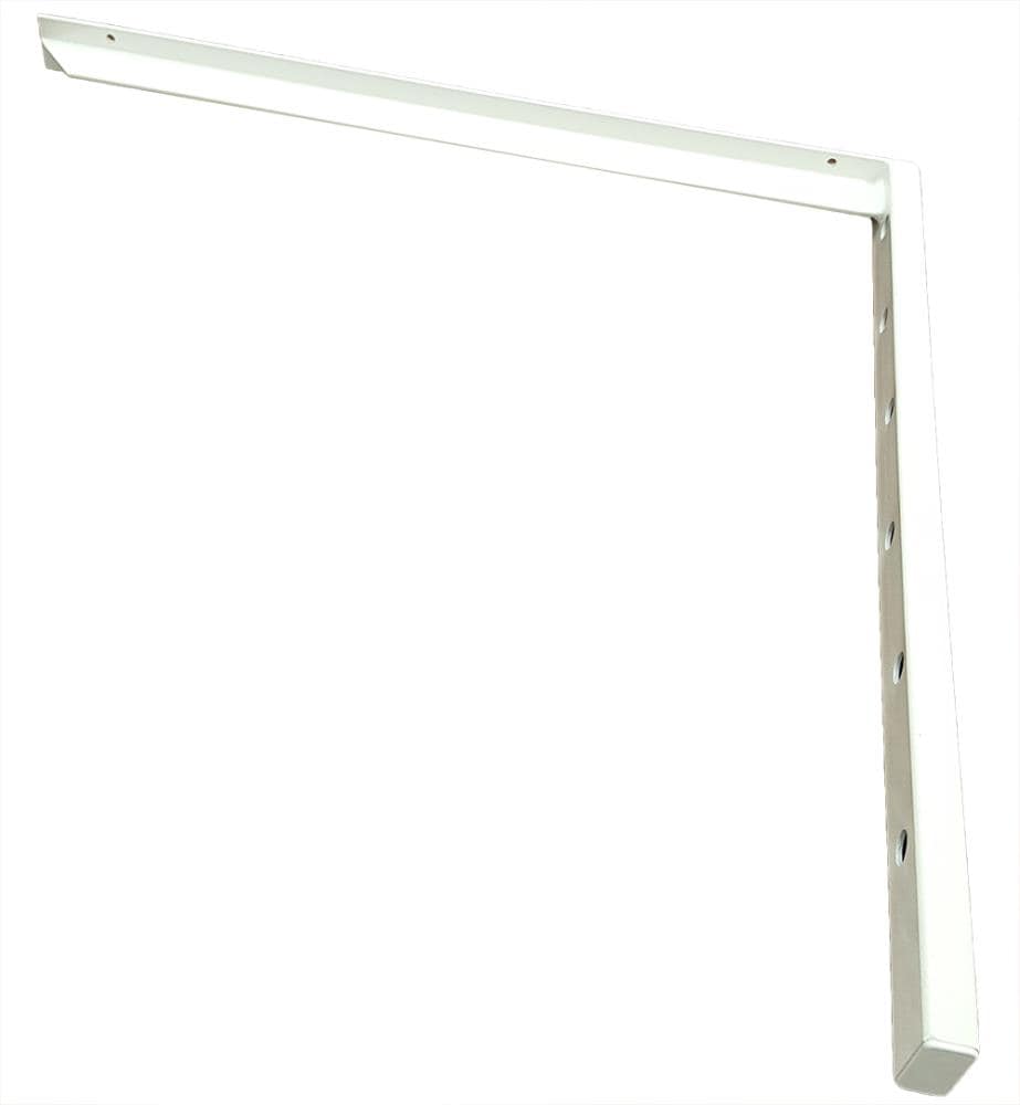 CounterBalance Hybrid Bracket 24 In X 1 5 In X 24 In White Steel   07782172 