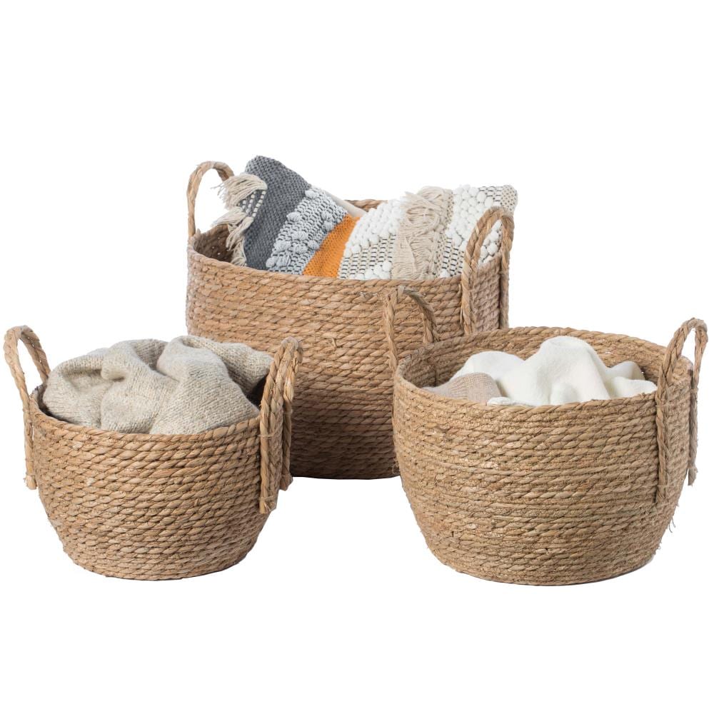 Vintiquewise Small Woven Storage Basket QI003835.S