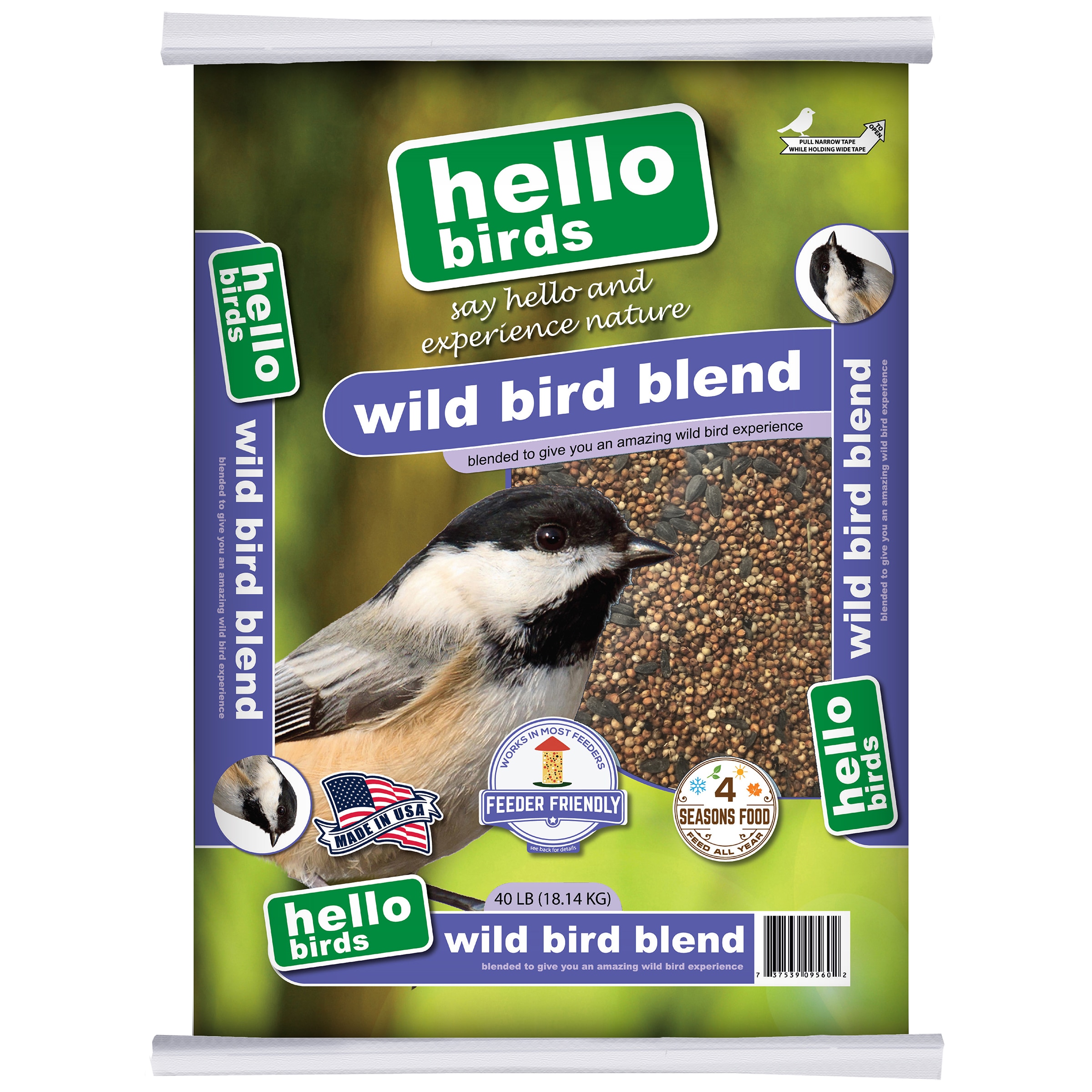 Red River Commodities Hello Birds Wild Bird Seed 40-lb in the Bird