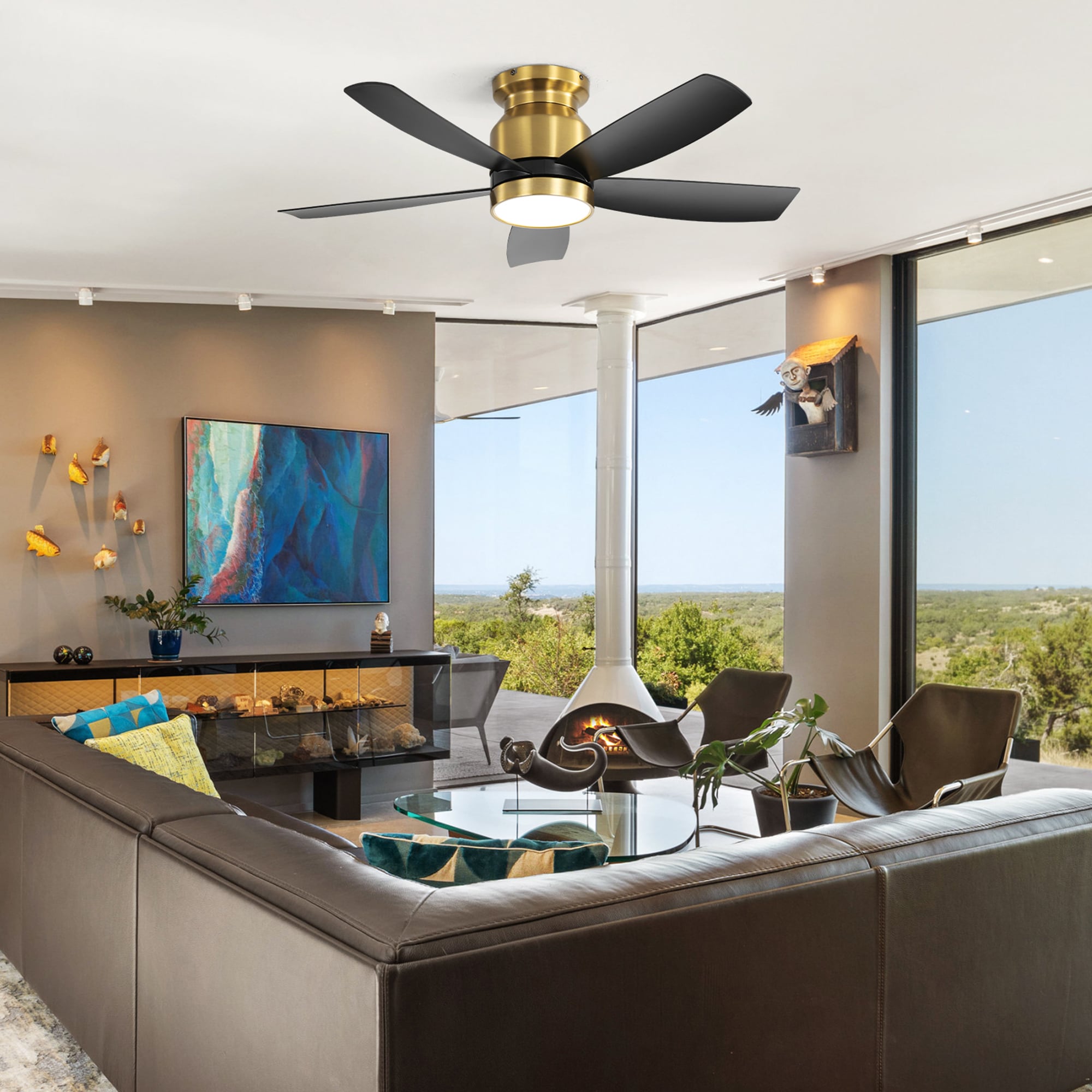 SINOFURN SYB510063BK Ceiling-Fans - View #4
