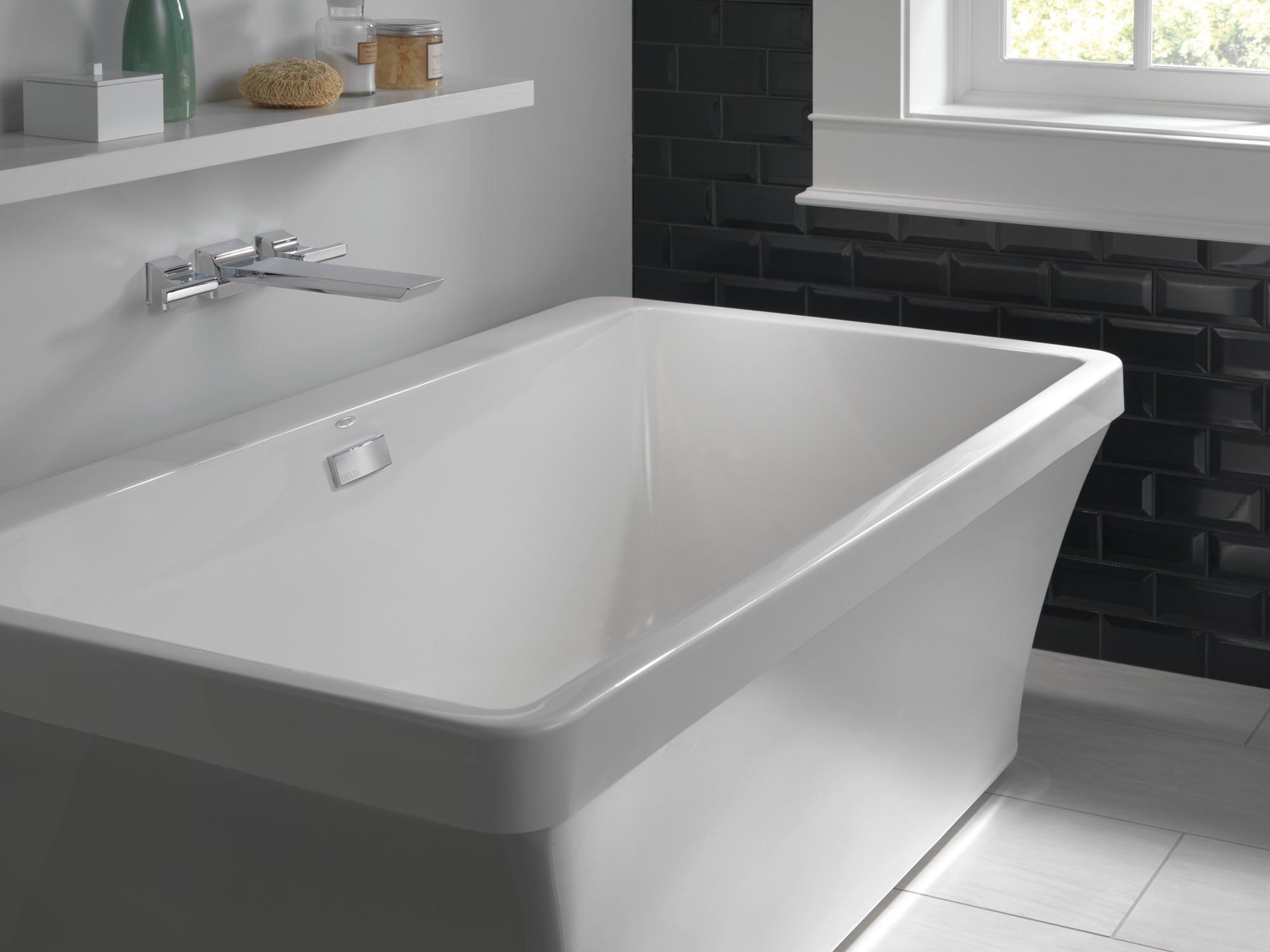 Delta T5799-PR-WL Roman-Tub-Faucets - View #7