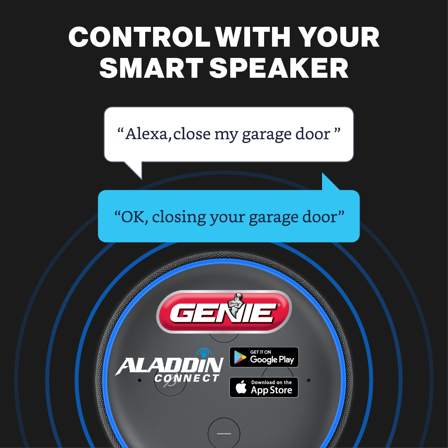 Genie 3/4 Hpc Connect Smart Belt Drive Garage Door Opener Wi-fi  Compatibility in the Garage Door Openers department at