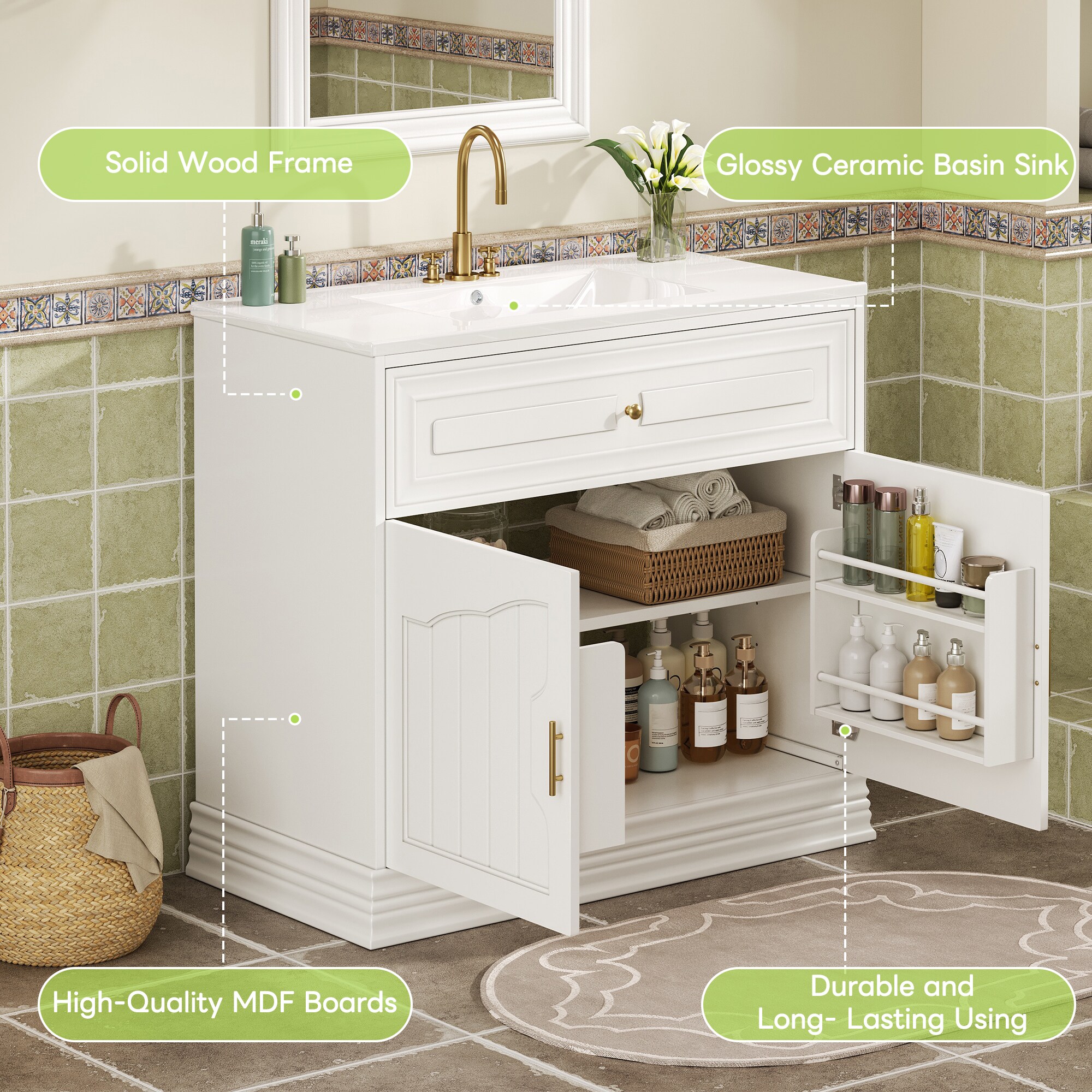 ModernLuxe L3P-N710P288944K Bath-Vanity-Combo - View #5