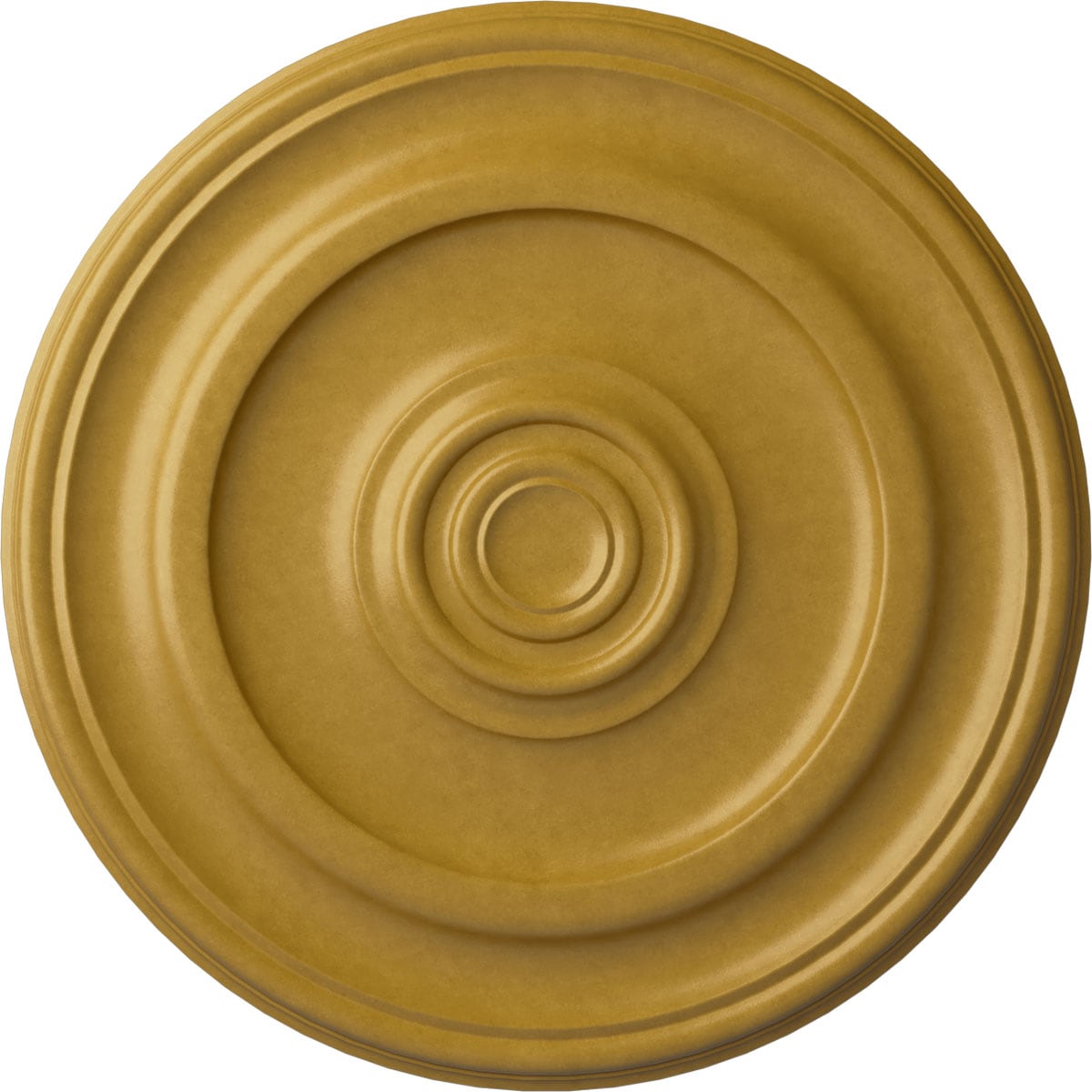 Ekena Millwork CM24KPIGS Kepler Traditional 23.625-in W x 23.625-in L Iridescent Gold Polyurethane Ceiling Medallion