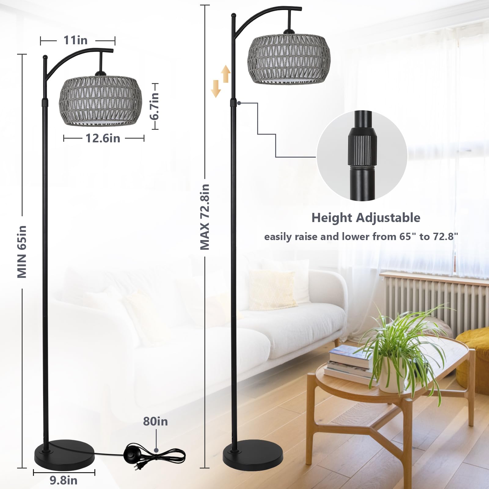 Aoibox LABX5KBR floorlamps - View #3