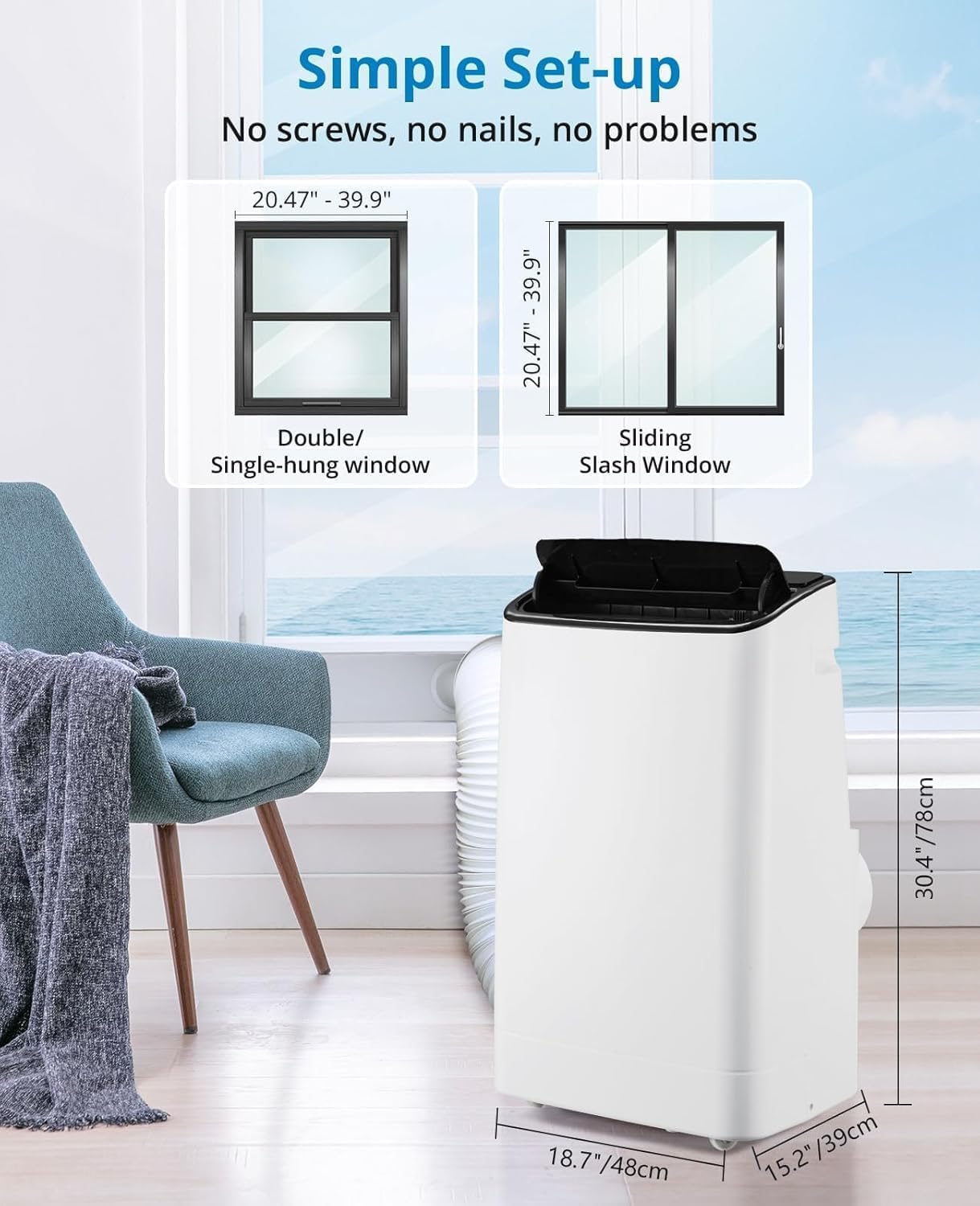 Qeetex LXLS2-PHO-109JZ5NJ Portable-Air-Conditioners - View #5