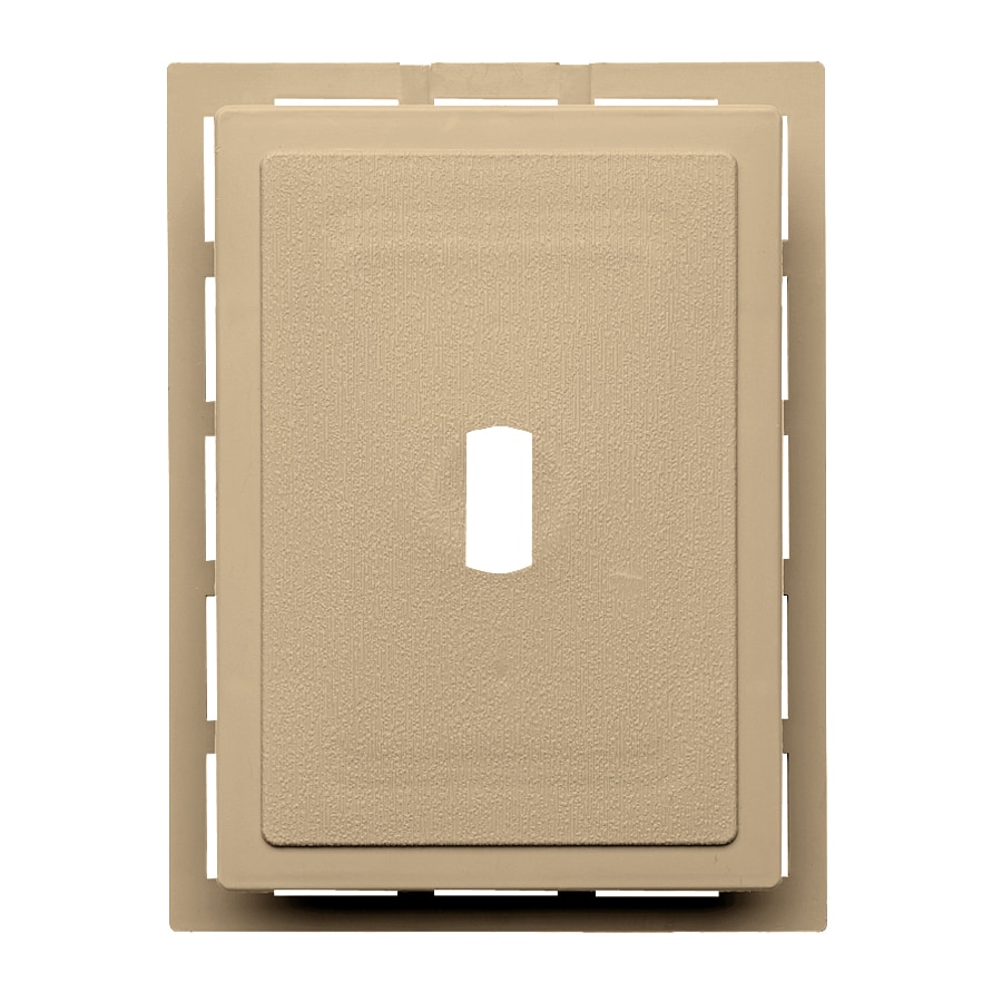 Ply Gem 139874 6-in x 0.875-in Amber Vinyl Universal Mounting Block