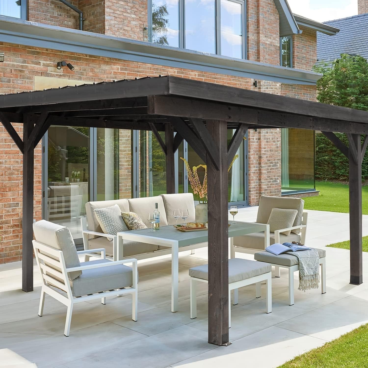 AECOJOY 16168CO-LS01 Wood-Resin-Gazebos - View #7