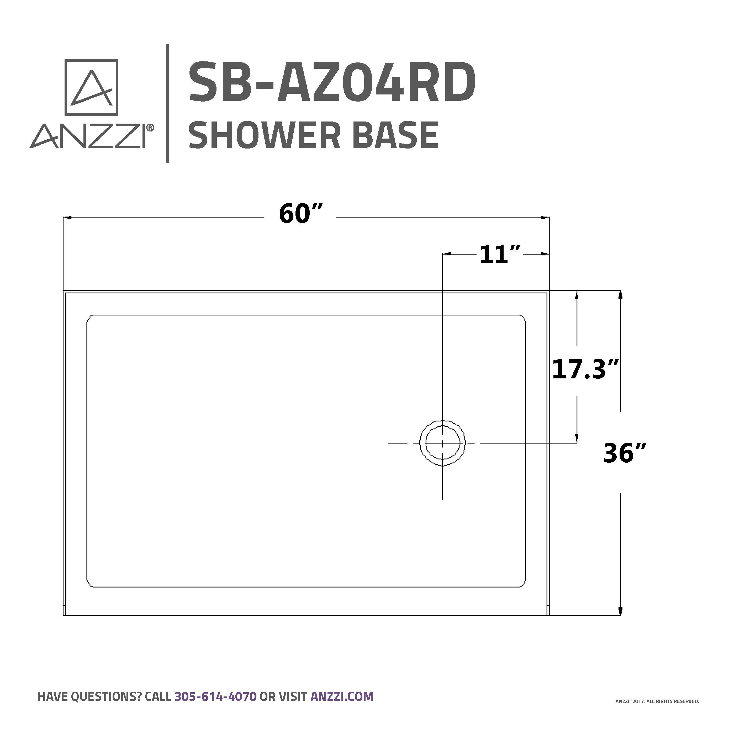 ANZZI SB-AZ04RD Shower-Floors - View #7