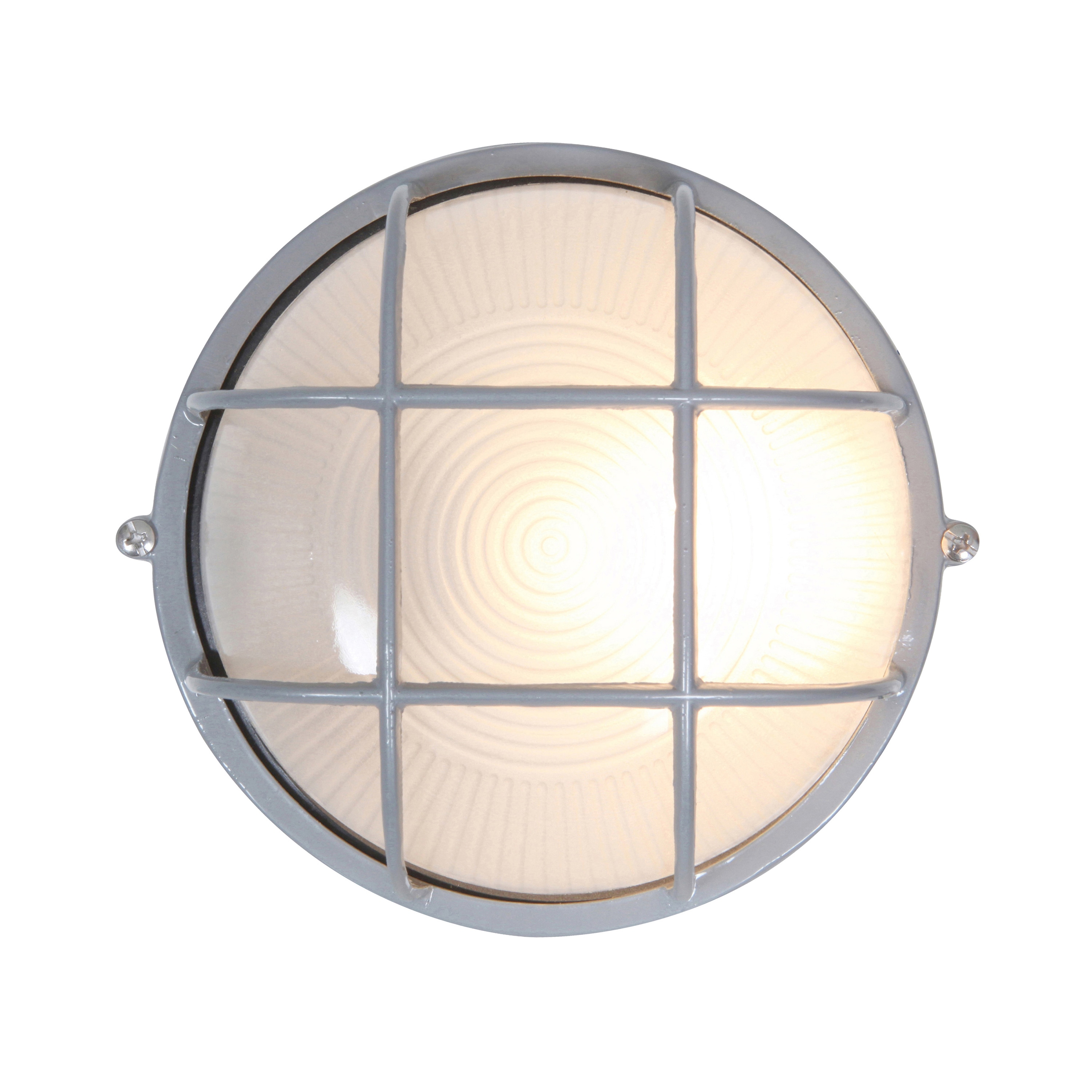 Access Lighting 20294-SAT/FST Nauticus 7-in W 1 -Light Satin Gray