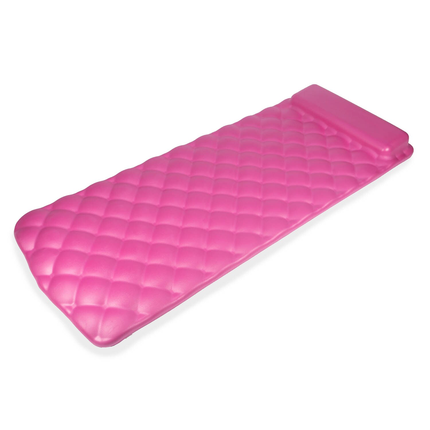 Kelsyus 240481  Laguna Lounger Foam Pool and Lake Water Mat with Oversized Pillow, Pink