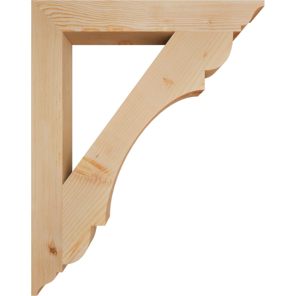 Ekena Millwork BKT04X30X38OLY01SDF Exterior-Brackets-Braces - View #3